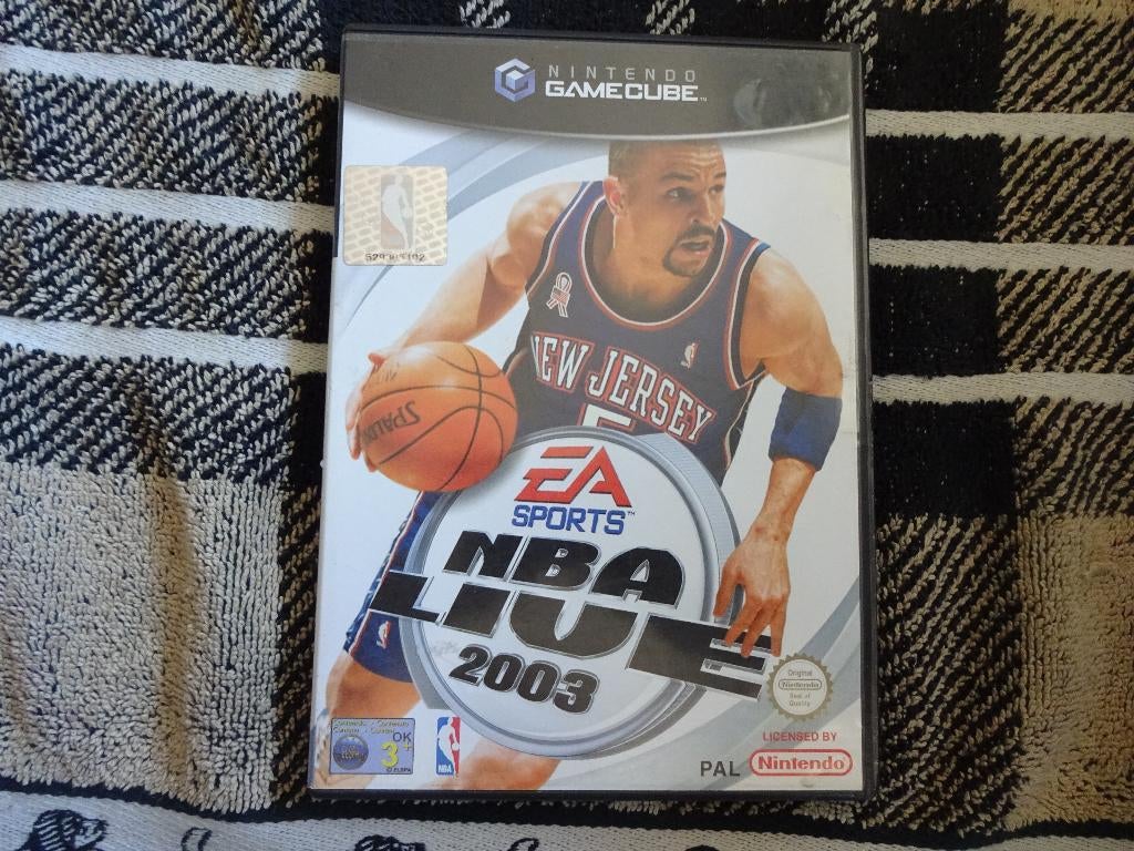 GameCube NBA Live 2003 , GC Nintendo Game, Spelcomputers en Games, Games | Nintendo GameCube, Gebruikt, 2 spelers, Ophalen of Verzenden