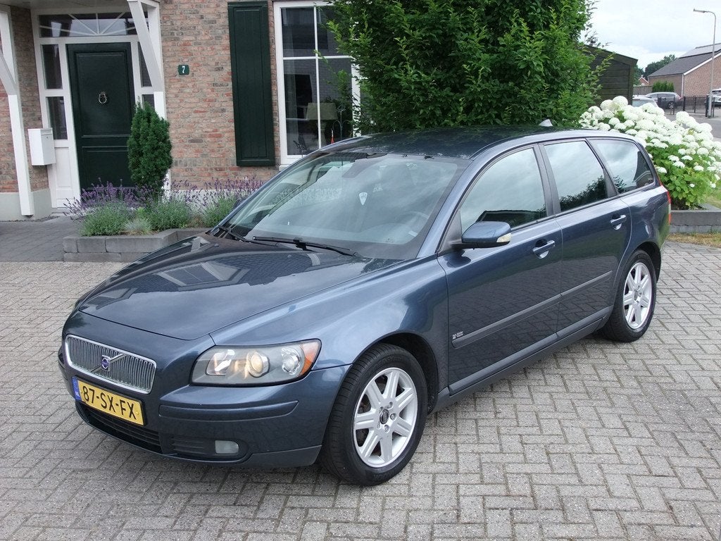 Volvo V50 1.8 Edition I Climate control , Cv , Cruise enz., Auto's, Volvo, Voorwielaandrijving, Stof, 4 cilinders, Blauw