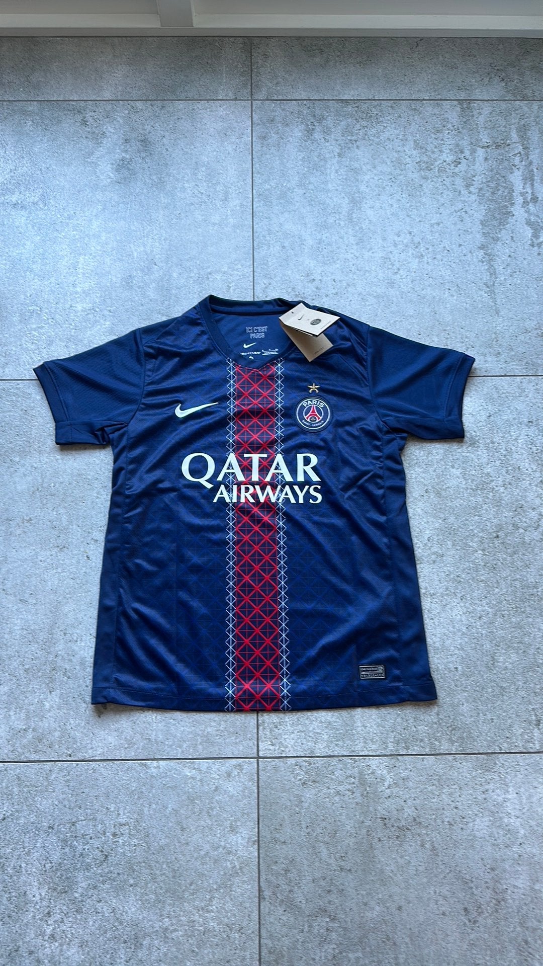 Psg 2026 chapions winners shirt, Maat S, Ophalen of Verzenden, Zo goed als nieuw, Shirt