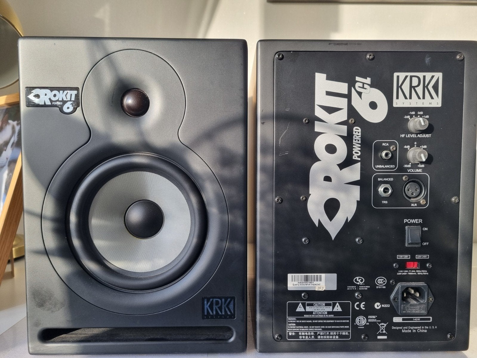 KRK Rokit 6 G1 Studiomonitoren (set van 2), Audio, Tv en Foto, Studiomonitor, Gebruikt, 120 tot 150 watt, Ophalen of Verzenden