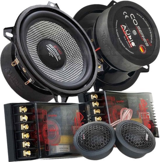 Audio System R130 EVO2 5.25'' /13cm Component set/Speakers, Auto diversen, Autospeakers, Info@optimount.nl, Nieuw, Ophalen of Verzenden