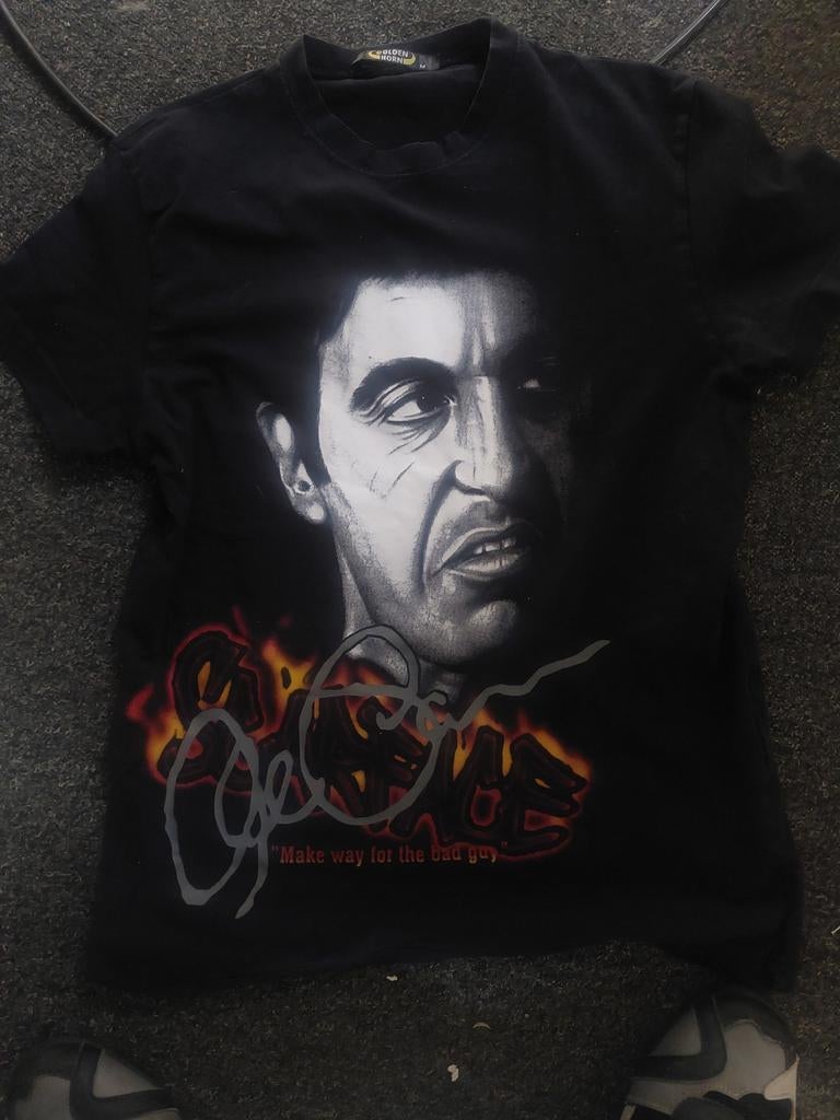 T-shirt scarface, Kleding | Heren, Onbekend, Maat 48/50 (M), Zwart, Nieuw