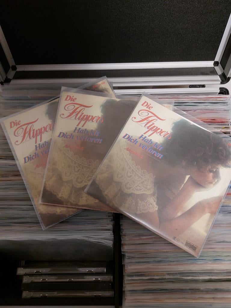 3x singel flippers, Ophalen of Verzenden, Zo goed als nieuw, Overige formaten, Overige genres