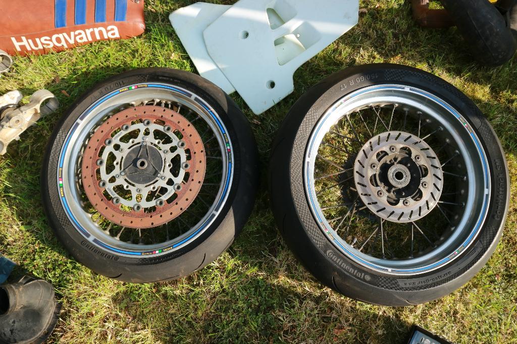 Supermoto SM wielenset Husqvarna WR/CR/TE – 320mm Spiegler, Ophalen, Gebruikt