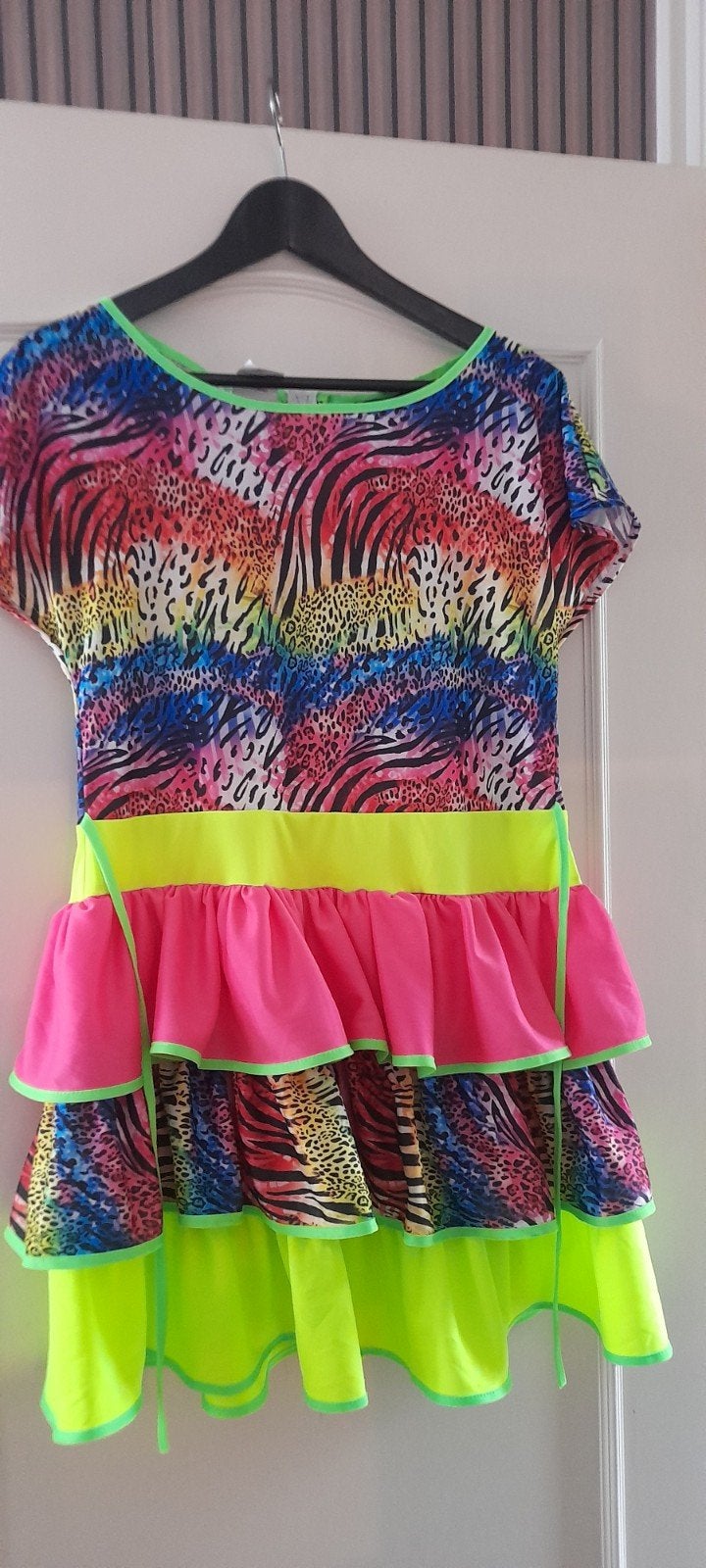 Neon Foute Party Jurk – 80’s / 90’s Style – maat 38, Ophalen, Nieuw, Maat 38/40 (M), Carnaval