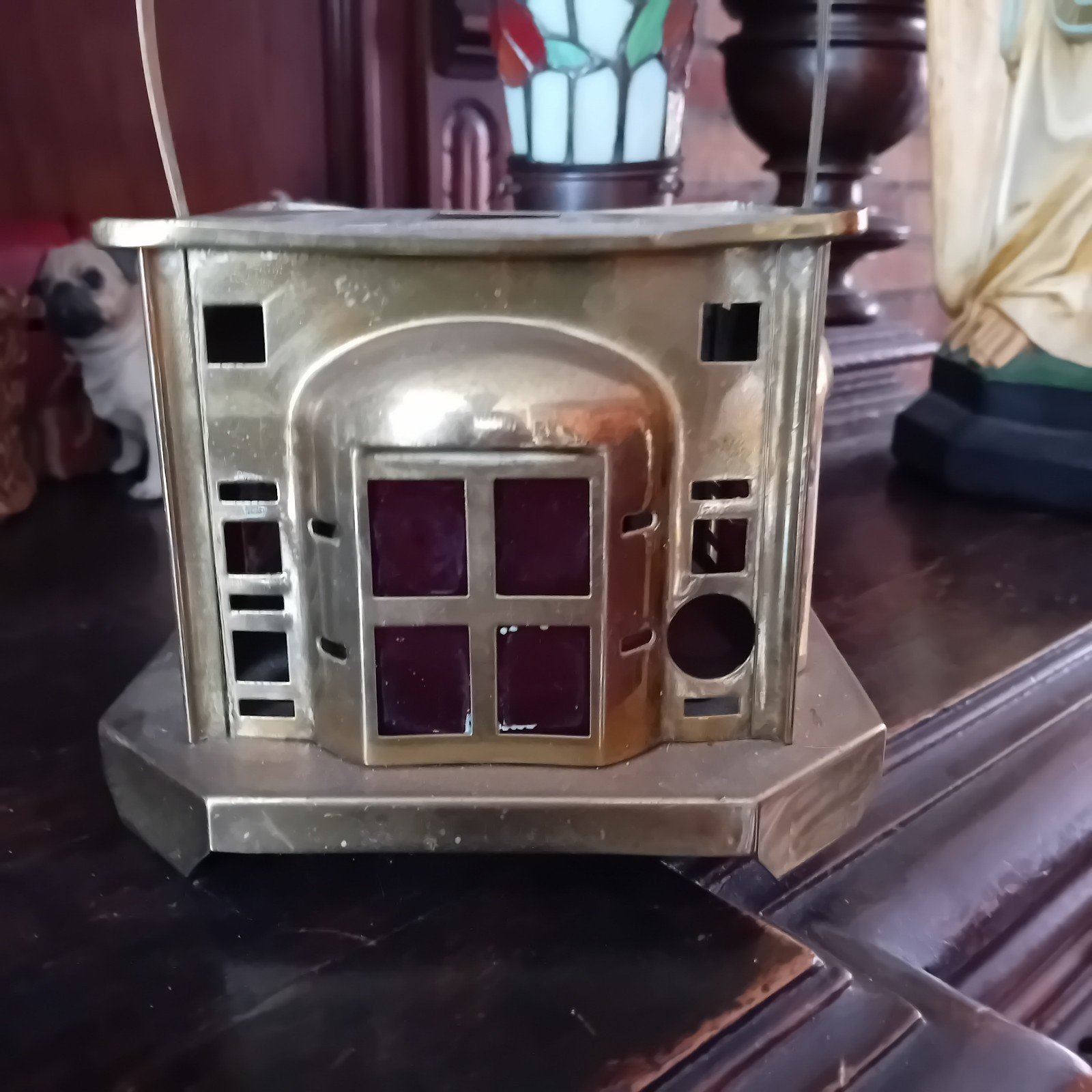 Prachtig petroleum lampje, Ophalen of Verzenden