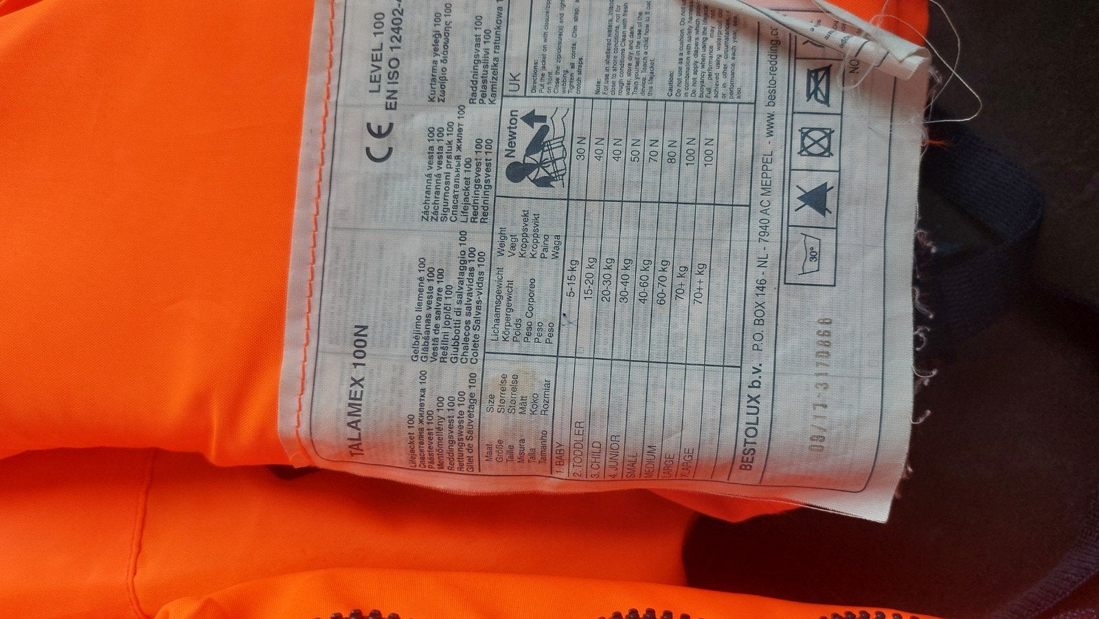 Te koop talamex zwemvest 5/15 kg, Ophalen of Verzenden, Kind, Reddingsvest of Zwemvest