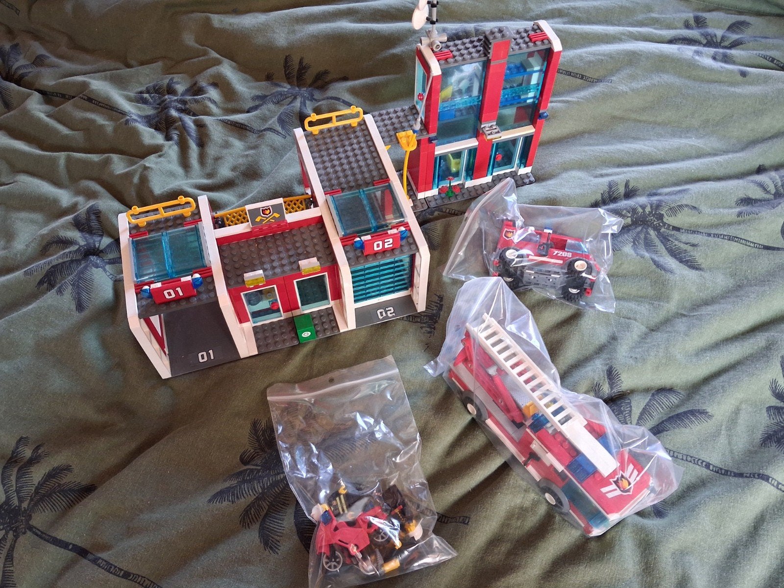 LEGO City 7208 Brandweerkazerne, Kinderen en Baby's, Verzenden, Lego, Complete set, City