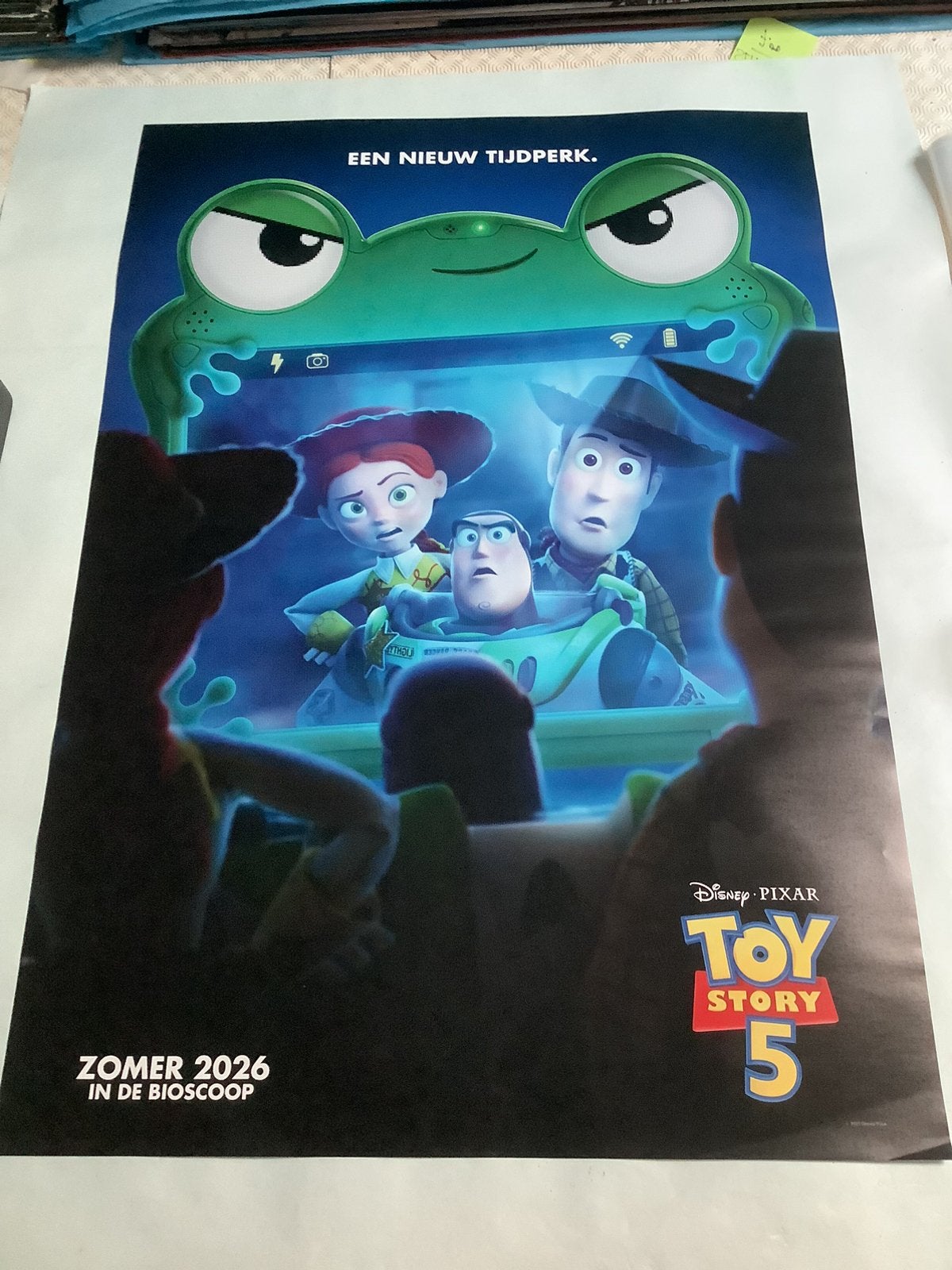 TOY STORY 5   Filmpostr   70-100 cm, Verzamelen, Posters, Ophalen, Zo goed als nieuw, Deurposter of groter, Film en Tv