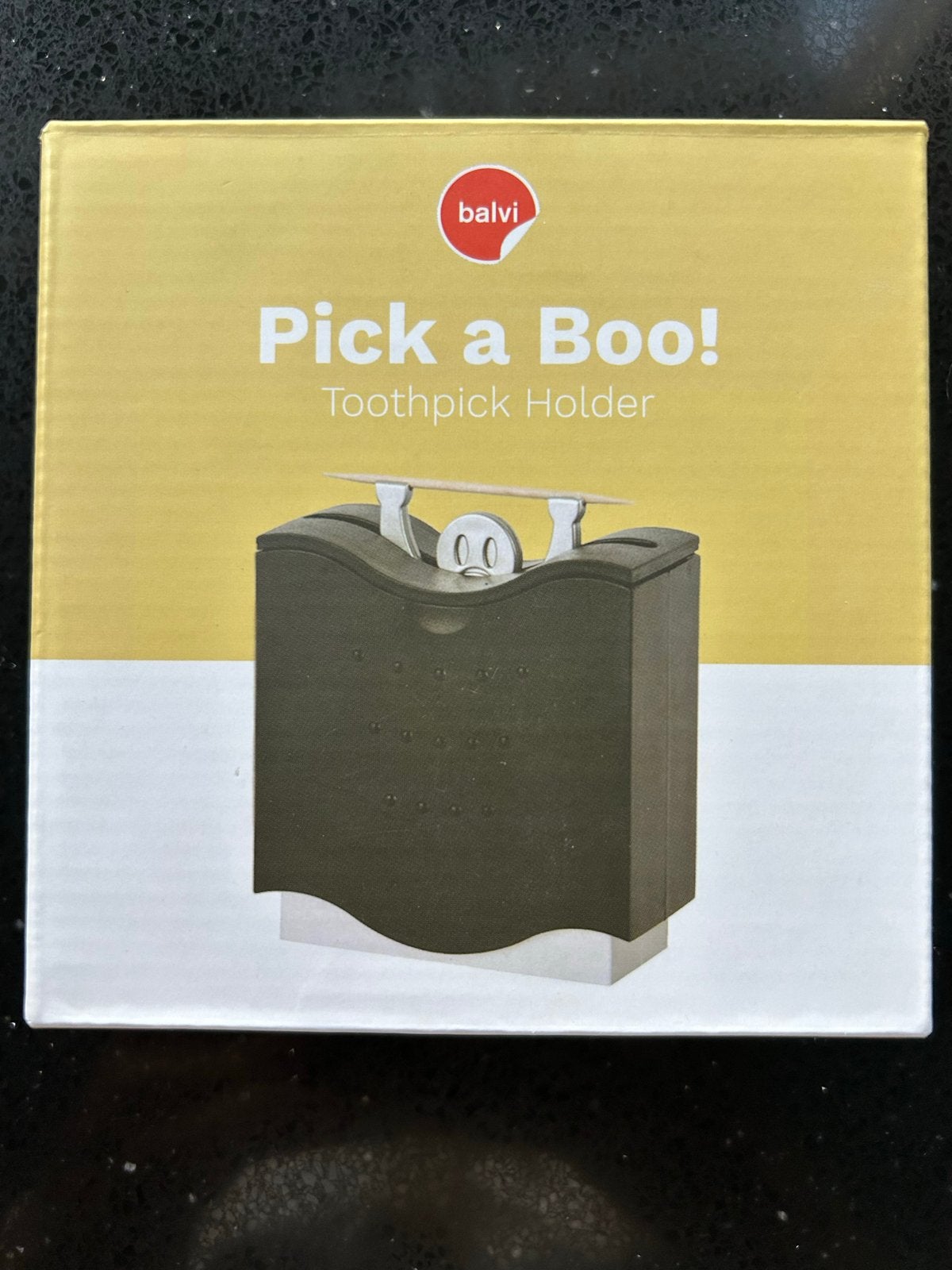 Balvi Pick a Boo! Tandenstokerhouder - Spookje, Overige typen, Kunststof, Nieuw, Ophalen of Verzenden