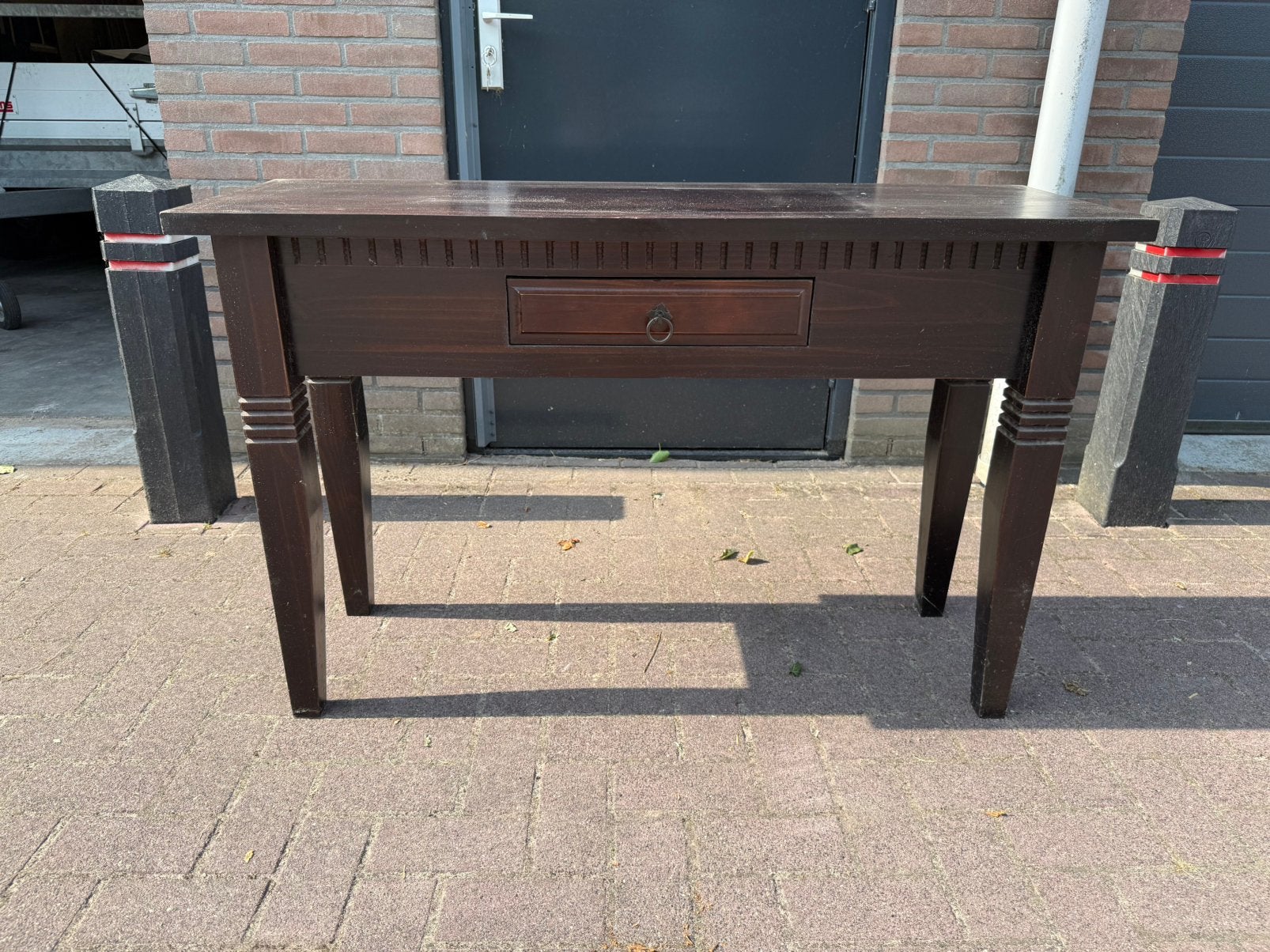 Sidetable 120x40x77, Ophalen, Gebruikt, Rechthoekig, 100 tot 150 cm