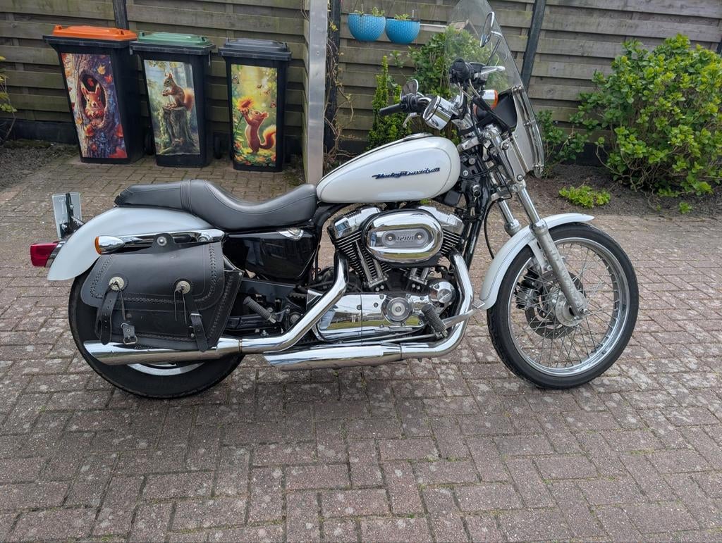 Harley Davidson Sportster Custom 1200cc - 2004, 2 cilinders, Chopper, Gebruikt, Particulier