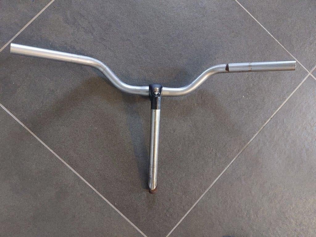 Stuurbocht met stuurpen stuur fiets, Fietsen en Brommers, Fietsonderdelen, Ophalen of Verzenden, Gebruikt, Stuur