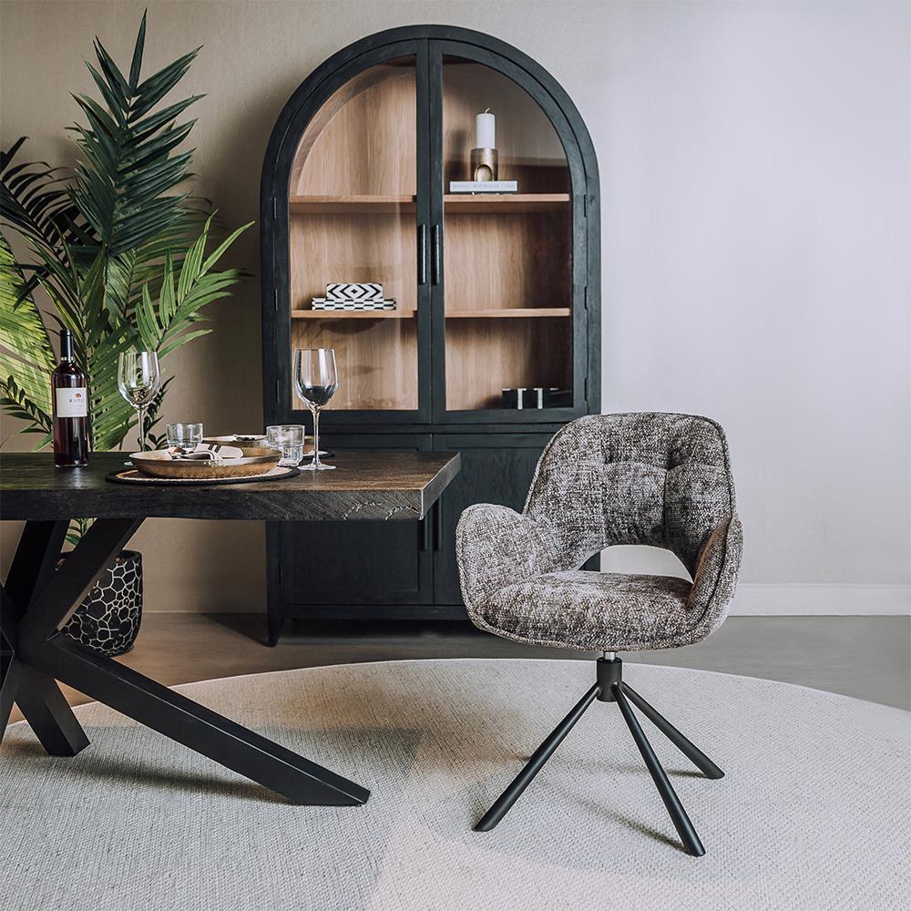 *ACTIE* Mooie Draaibare Eetkamerstoel Isola Div Kleuren (4), Draaibare eetkamerstoel stoel stoelen gratis bezorging, Overige kleuren