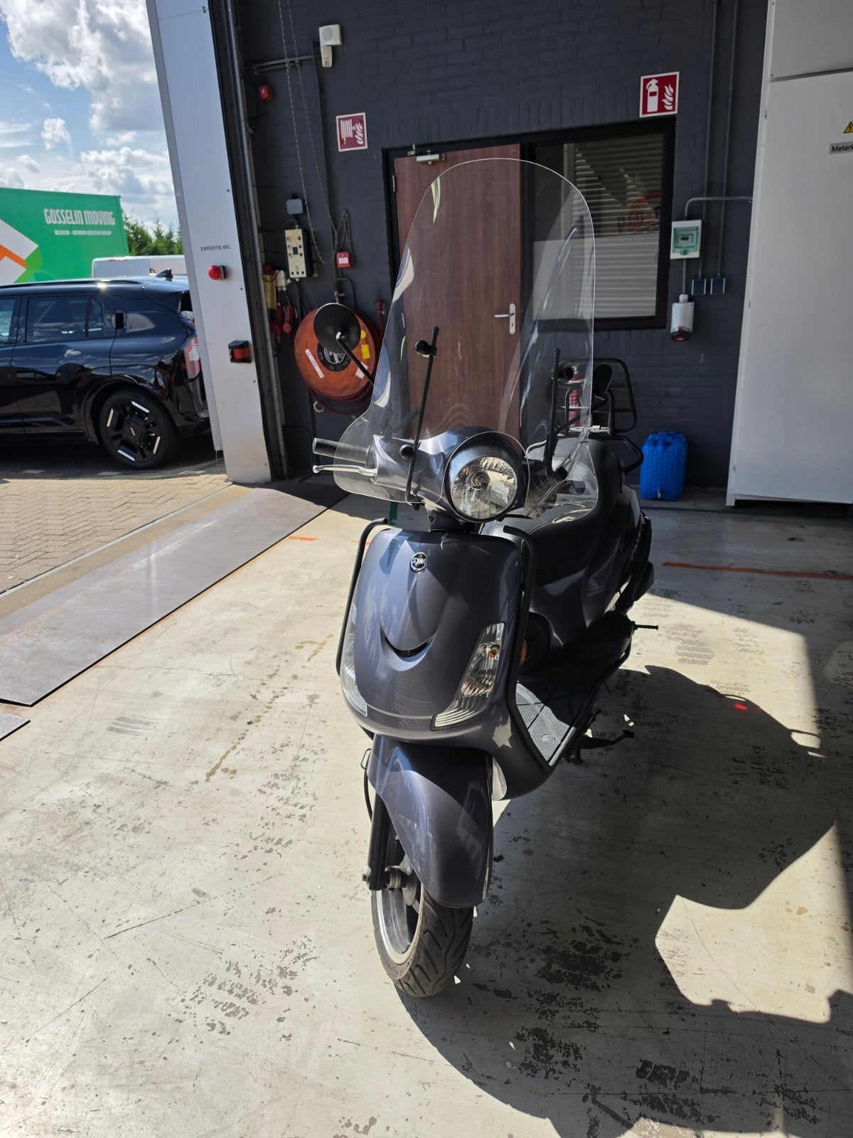 SYM Fiddle II 50cc scooter - Nette staat, incl. helm en slot, Ophalen, Gebruikt, Maximaal 45 km/u, Benzine
