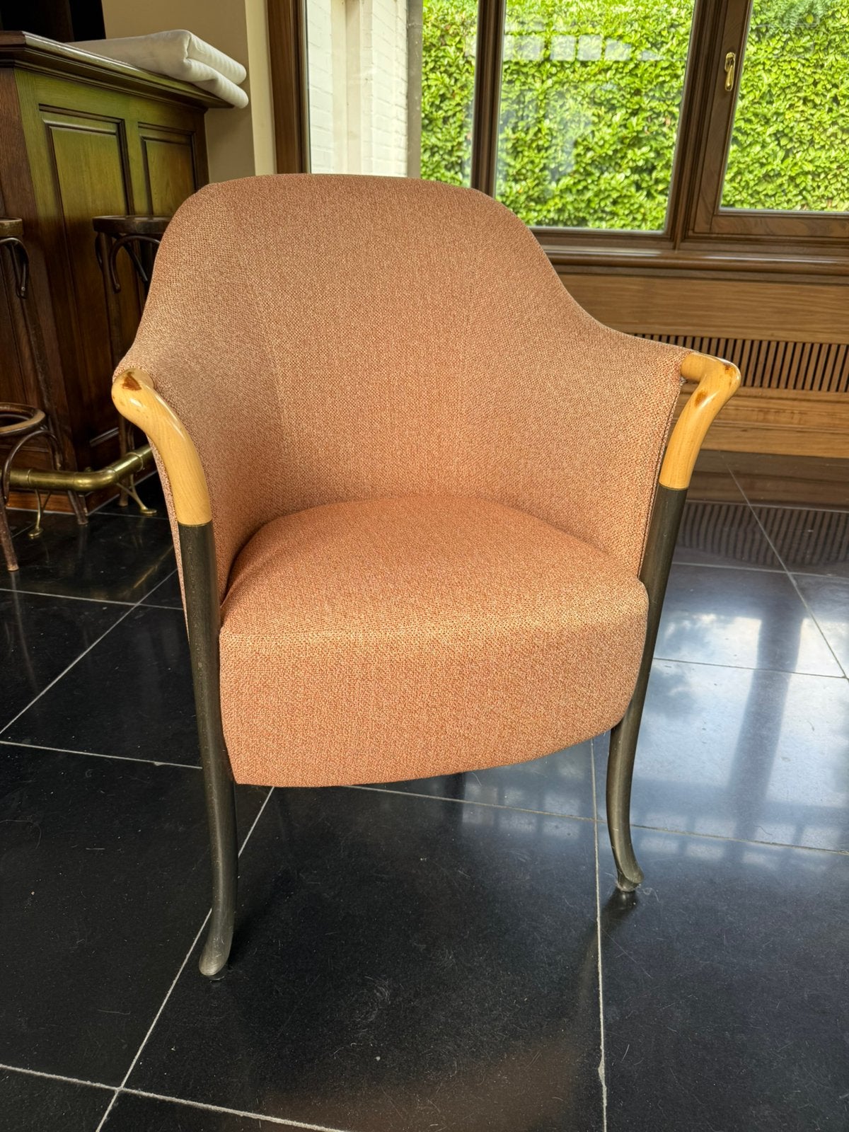 Design stoelen Giorgetti Progetti 63220, Ophalen, Zo goed als nieuw, Stof