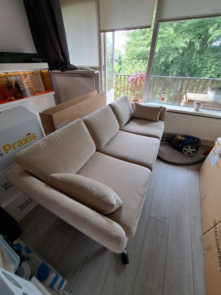 3-zitsbank Sigrid, Ophalen, Zo goed als nieuw, 75 tot 100 cm, Tweepersoons