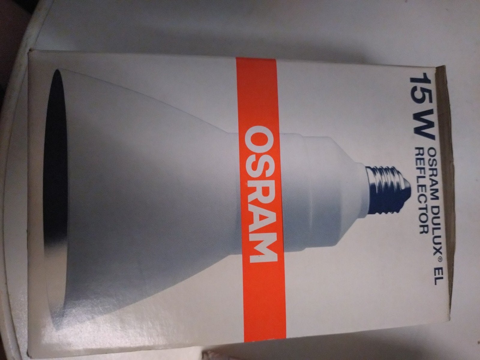 OSRAM DULUX EL Reflector 15W spaarlamp, Huis en Inrichting, Ophalen of Verzenden, Nieuw, Osram