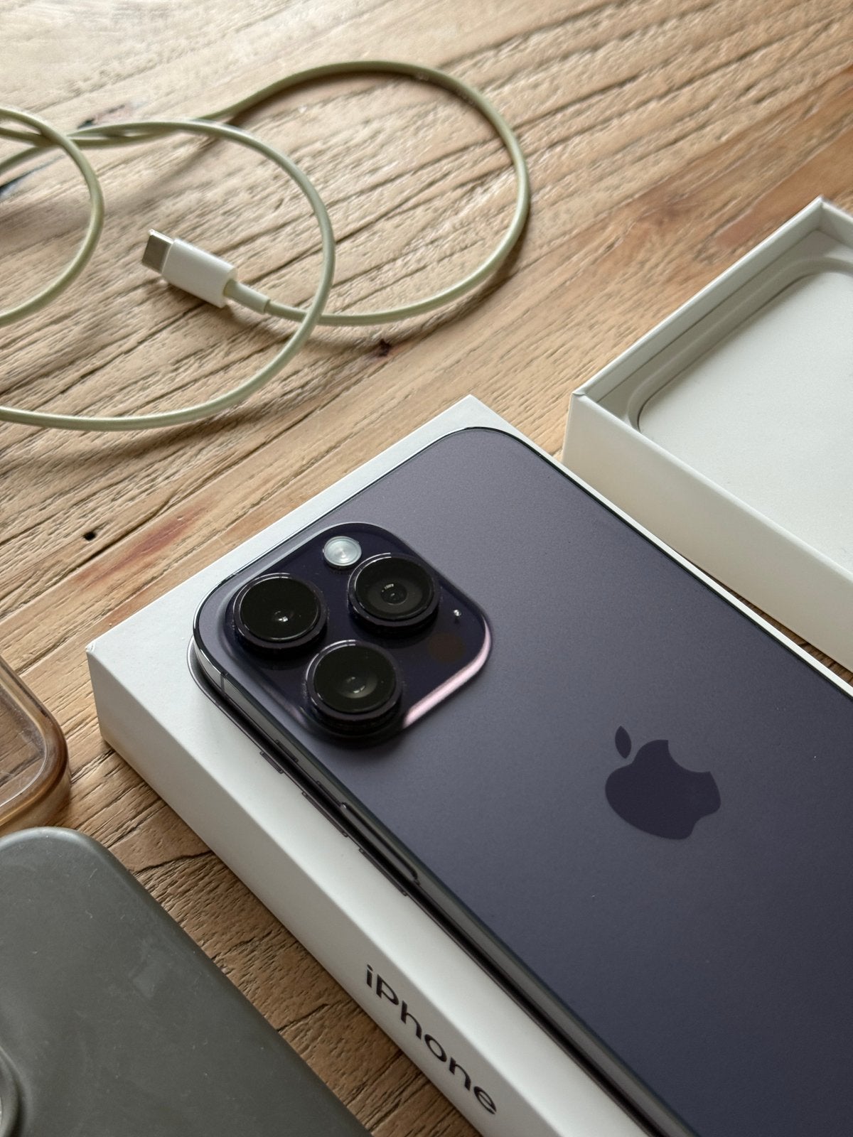 iPhone 14 Pro Max | Deeppurple | 1TB Nieuwstaat, Telecommunicatie, Paars, 1 TB, Ophalen of Verzenden, Zo goed als nieuw