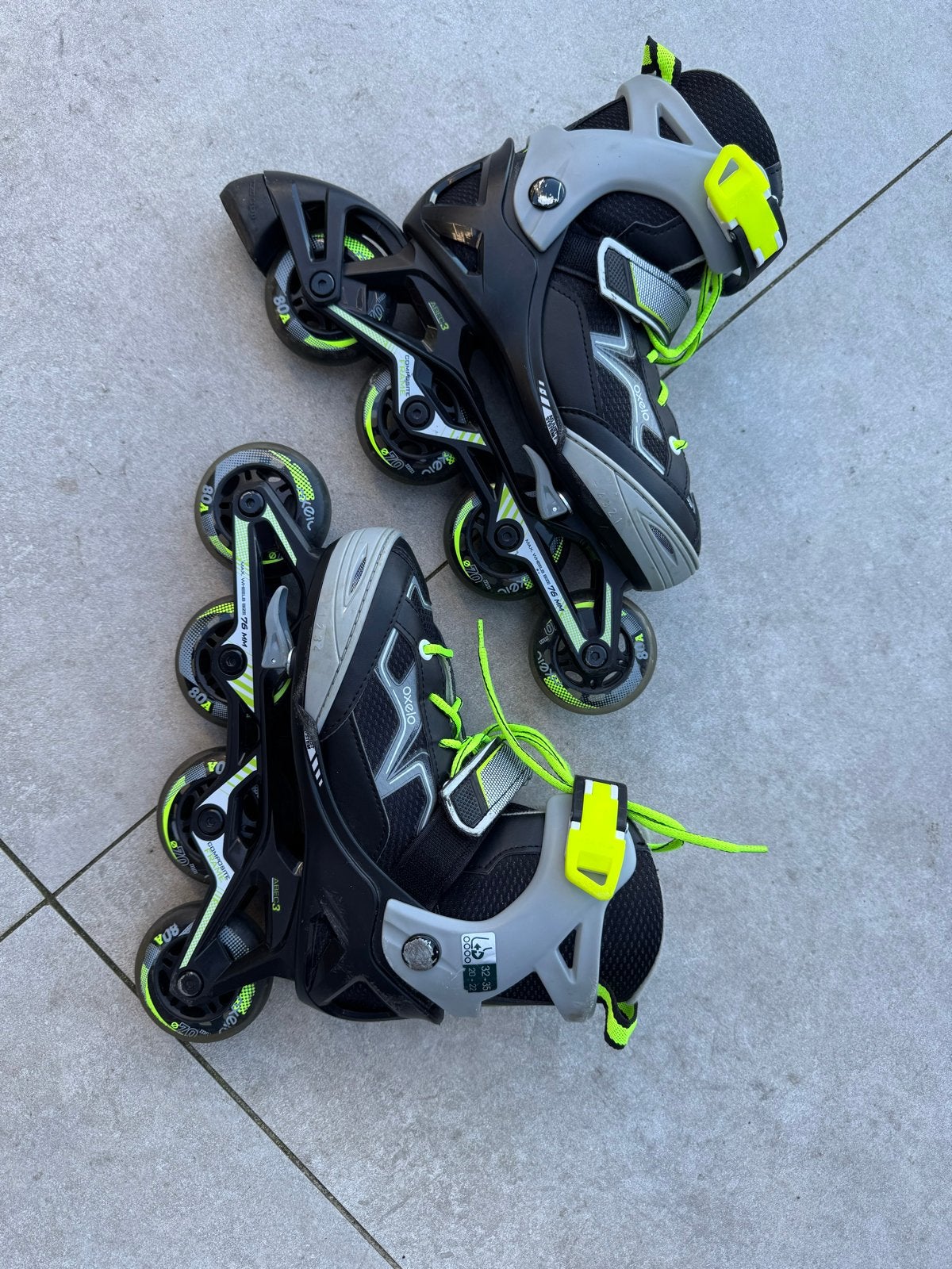 Oxelo Inline Skates - Verstelbaar Maat 32-35, Kinderen, Inline skates 4 wielen, Ophalen, Overige merken