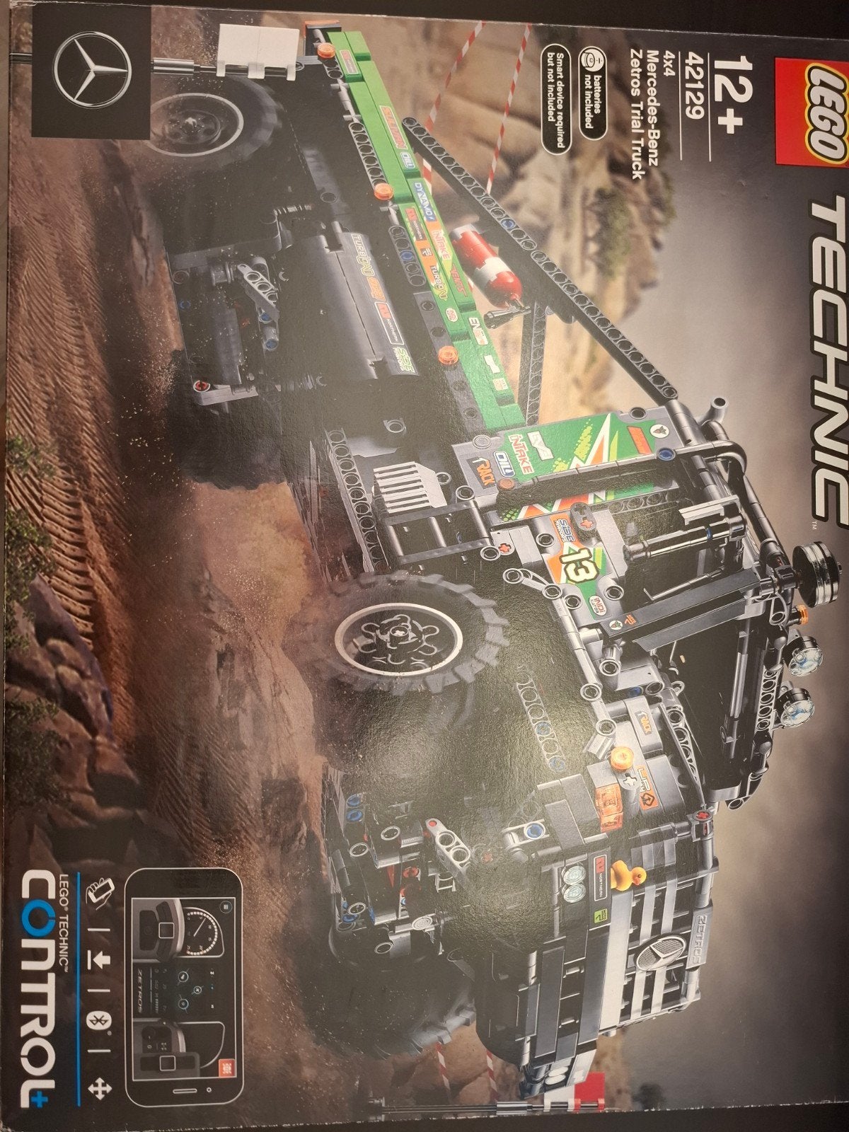 LEGO Technic 42129 Mercedes-Benz Zetros Trial Truck, Ophalen of Verzenden, Zo goed als nieuw