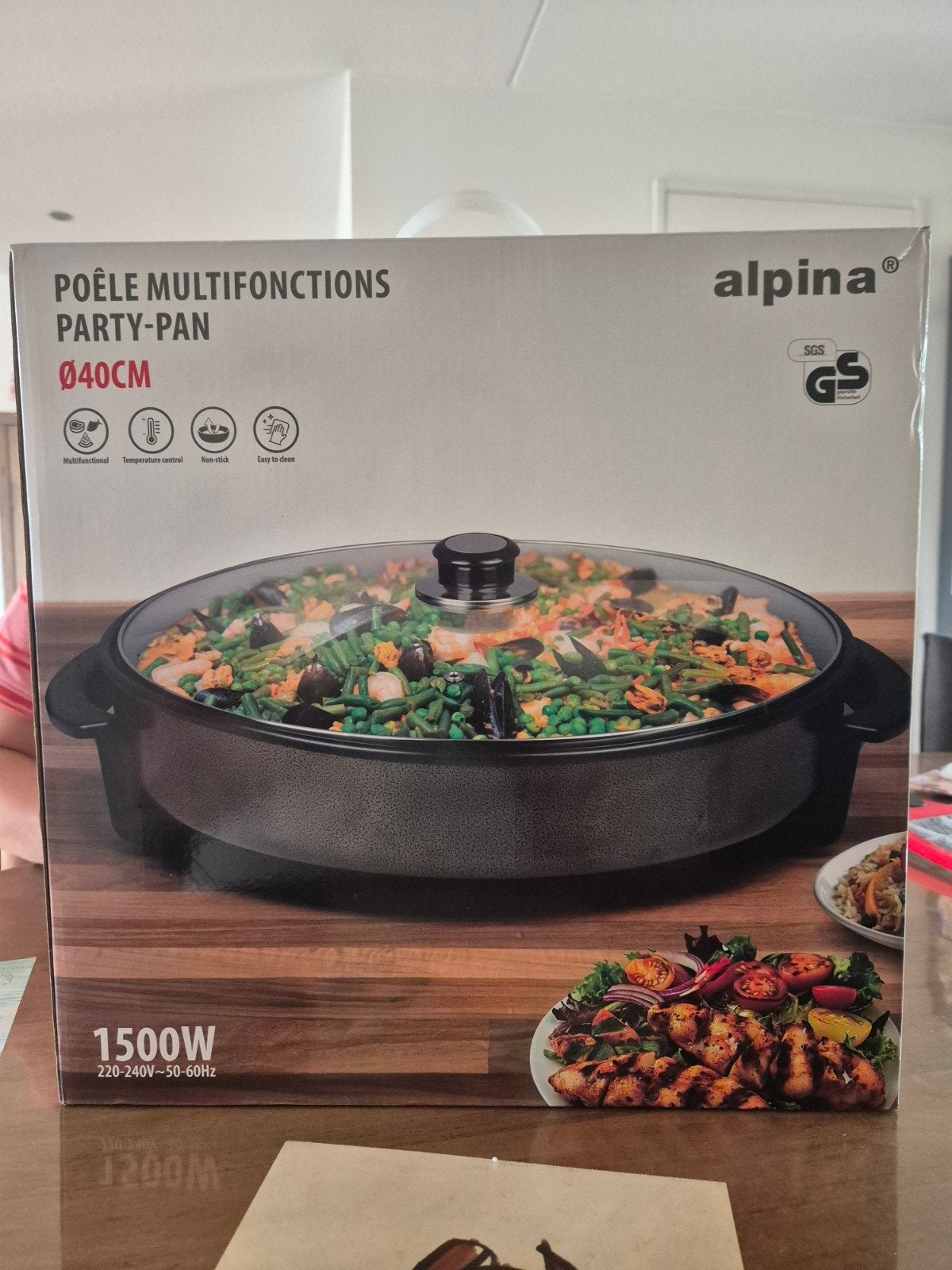 Partypan electrisch nieuw!, Ophalen of Verzenden, Nieuw