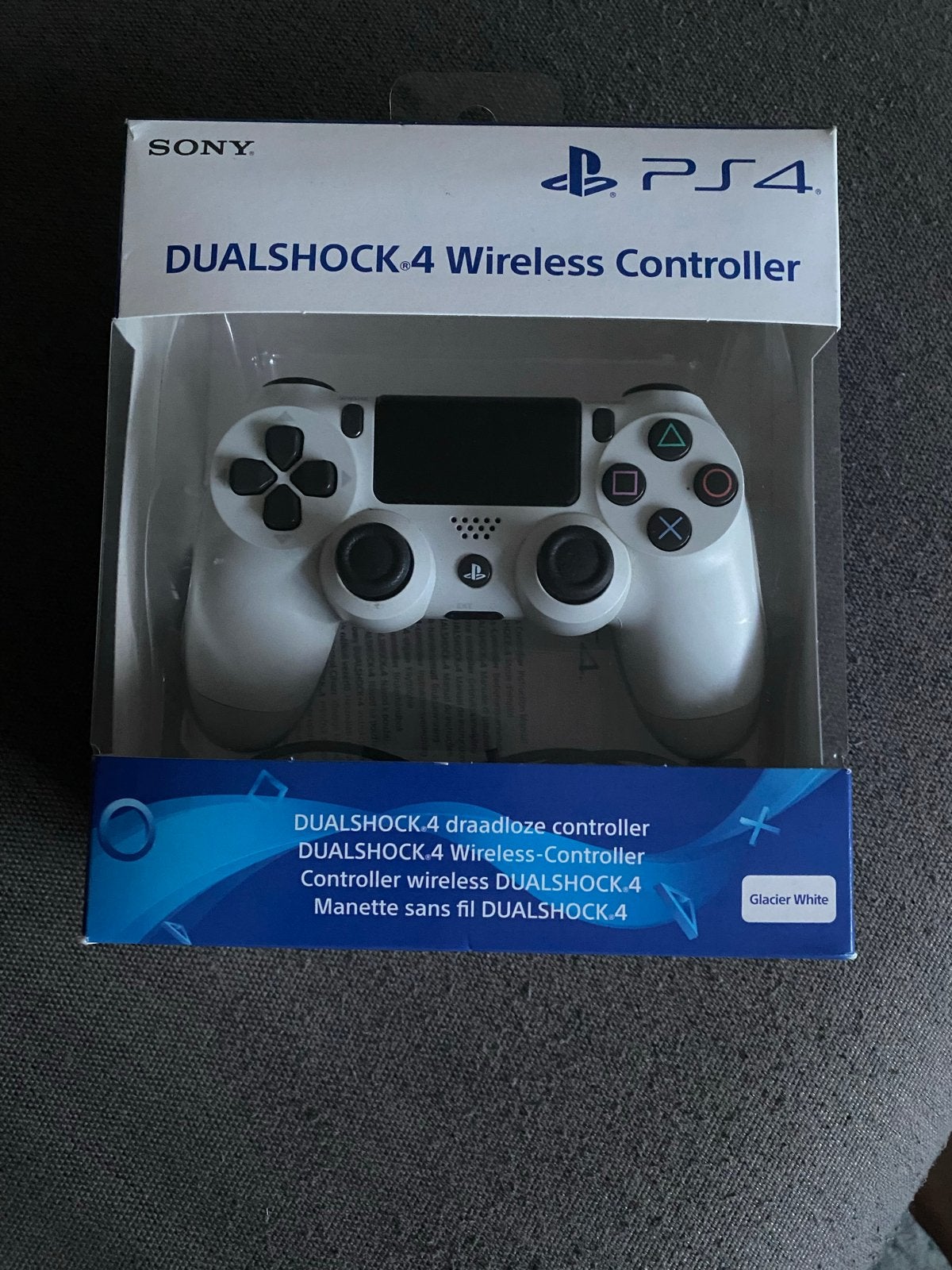 Sony DualShock 4 Wireless Controller - Glacier White, Ophalen, Controller, PlayStation 4