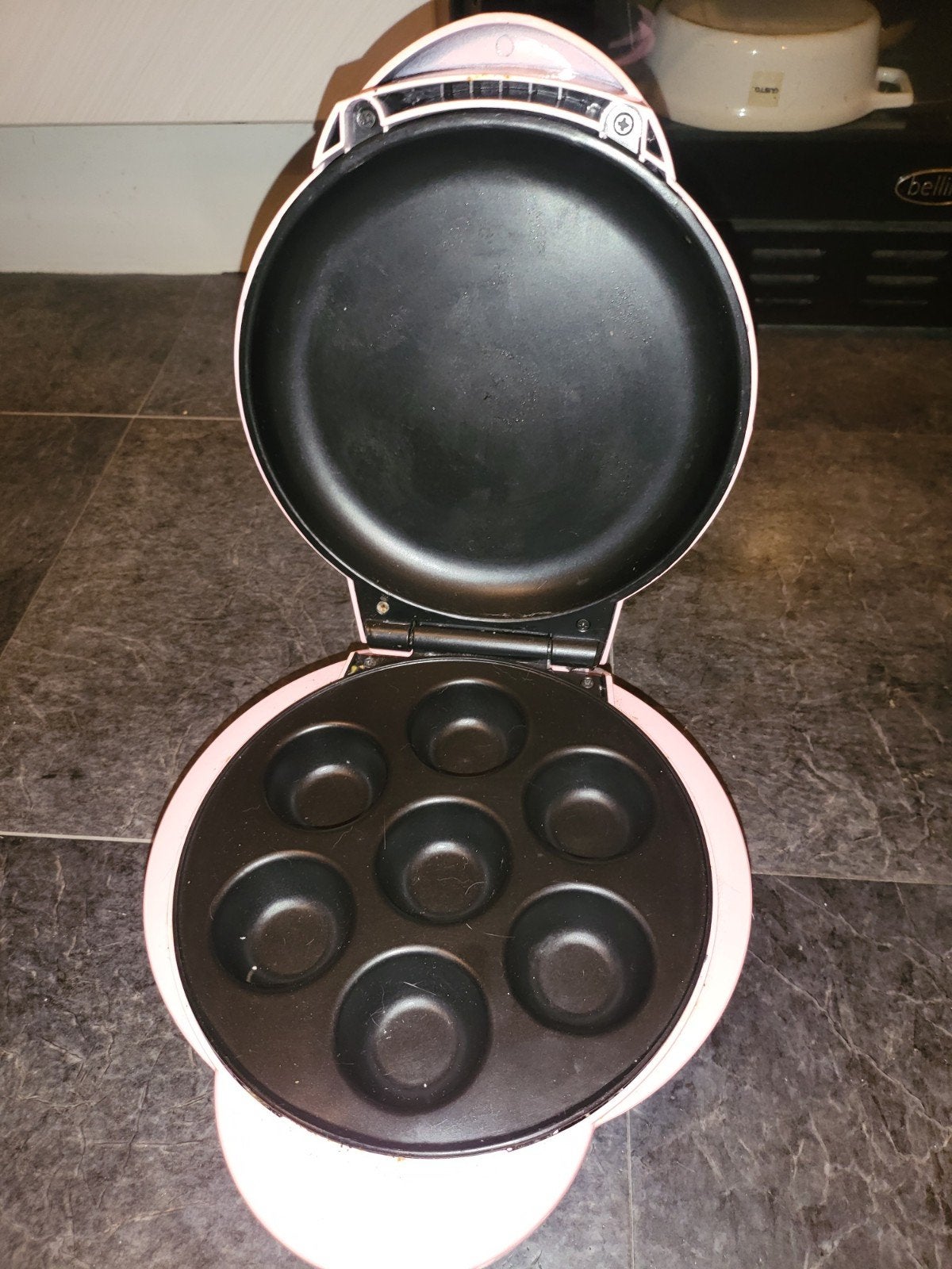 Roze poffertjesmaker - 800-1000W, Verzenden