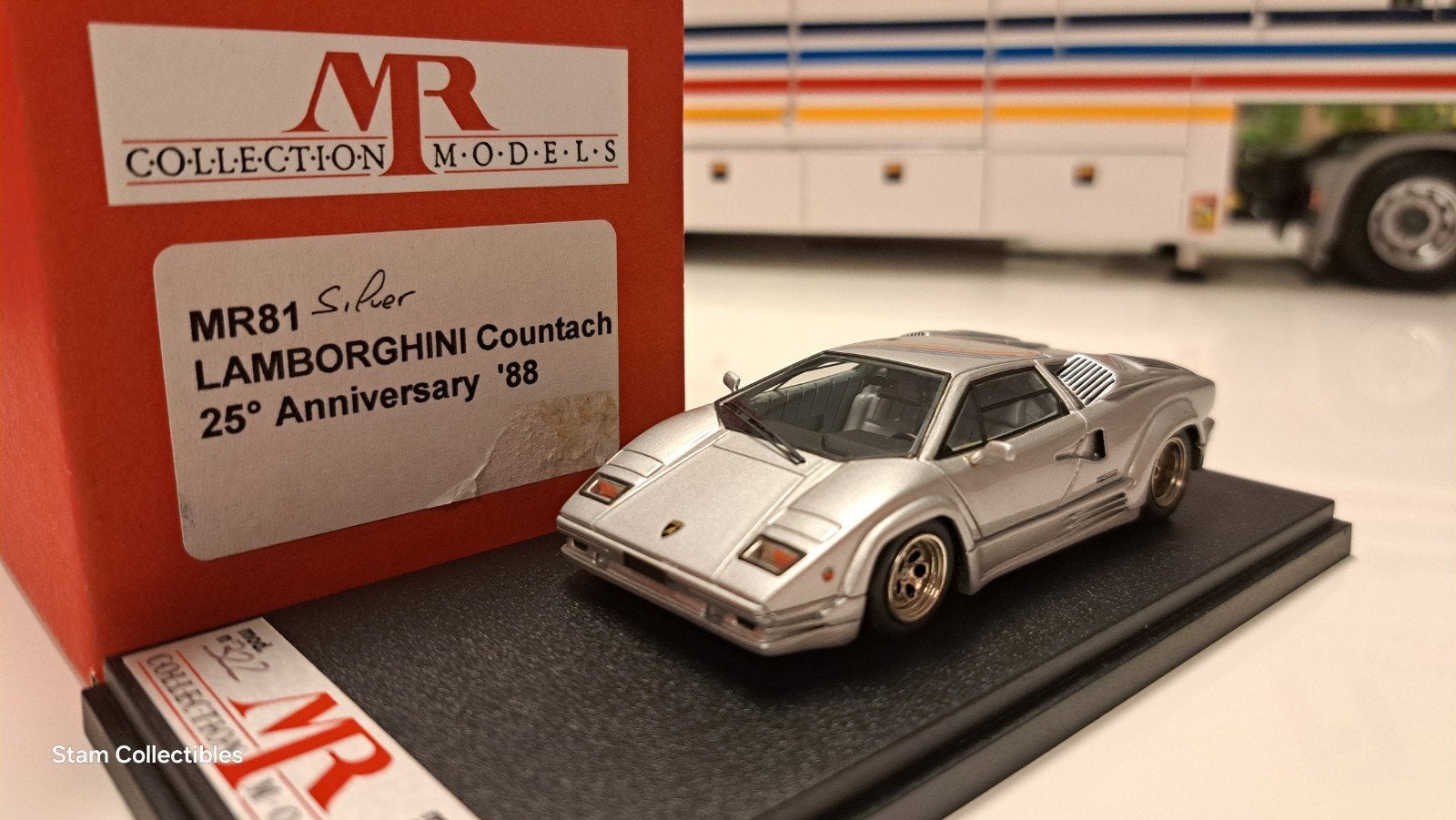 MR Collection MR81 Lamborghini Countach 25th Anniversary '88, Overige merken, Auto, Ophalen of Verzenden, Zo goed als nieuw