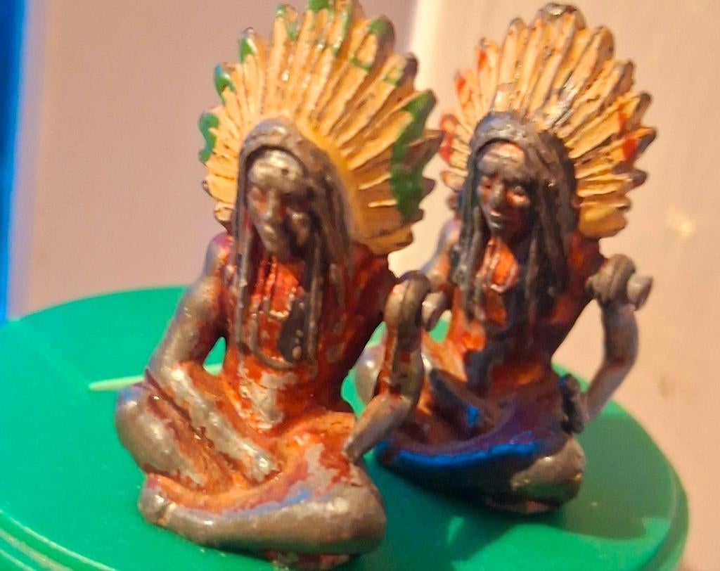 Antieke indianen lood, Ophalen of Verzenden