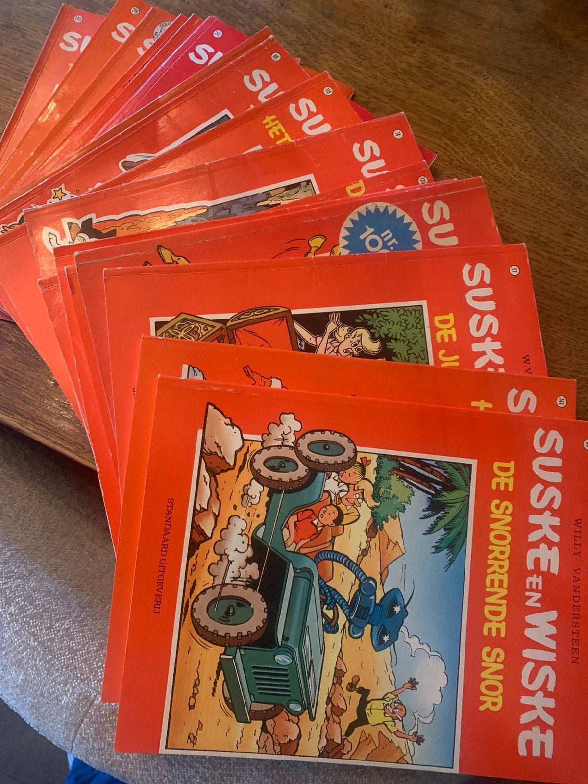 18 Suske en Wiske’s €25, Boeken, Stripboeken, Meerdere stripboeken, Ophalen of Verzenden, Zo goed als nieuw