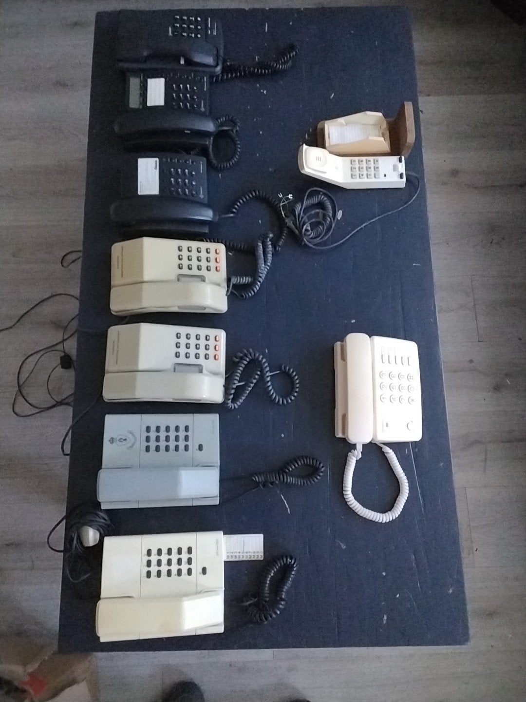 Partij van 10 vaste telefoons - Vintage/Retro, Ophalen of Verzenden, Gebruikt