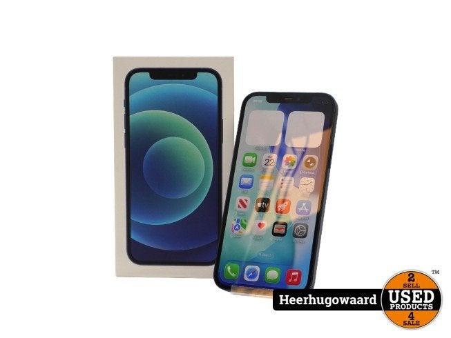 iPhone 12 64GB Blue in Zeer Nette Staat - Batterij 85%