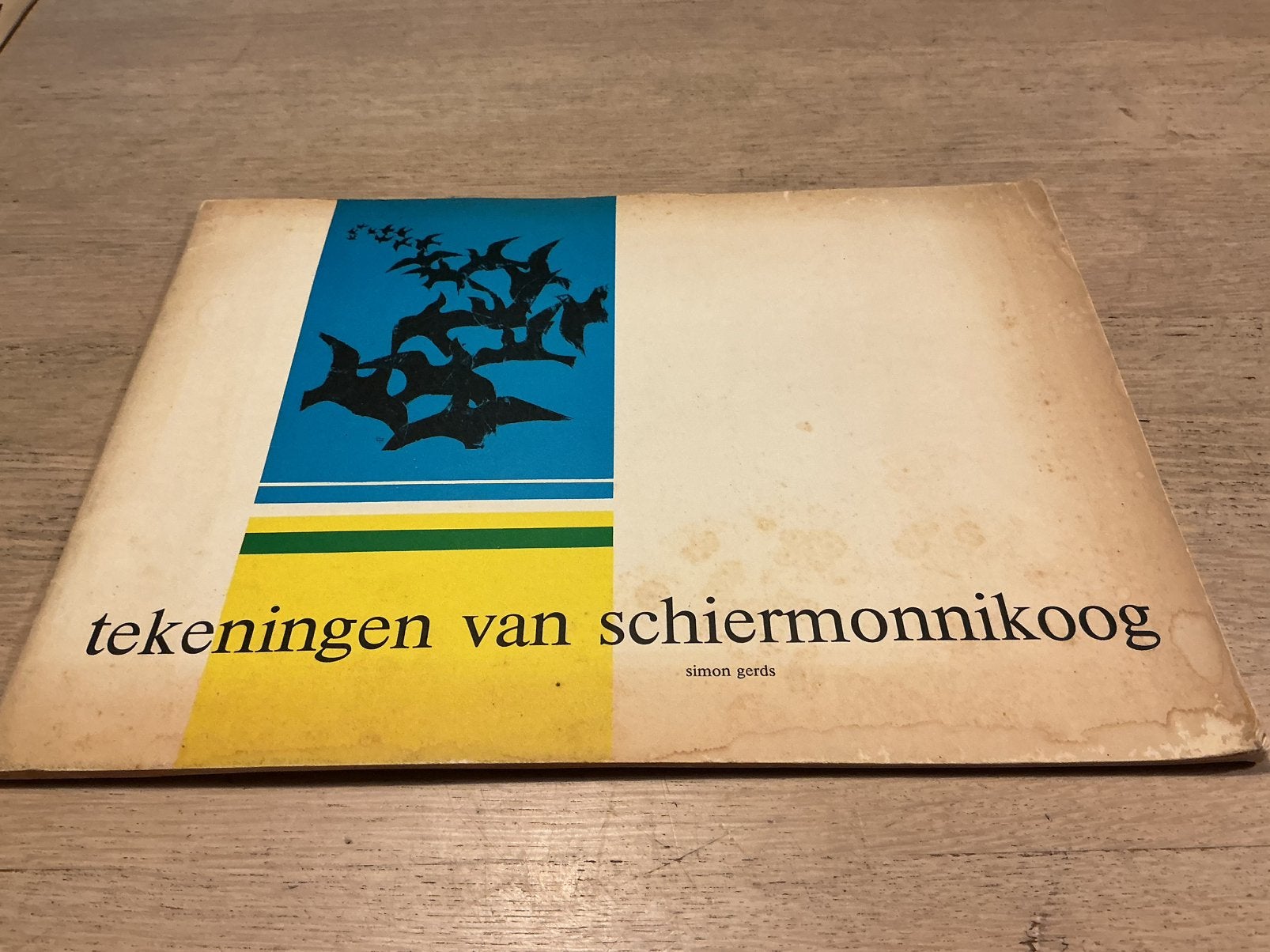 Tekeningen van Schiermonnikoog.Simon Gerds.Waddeneilanden, Ophalen of Verzenden, Zo goed als nieuw