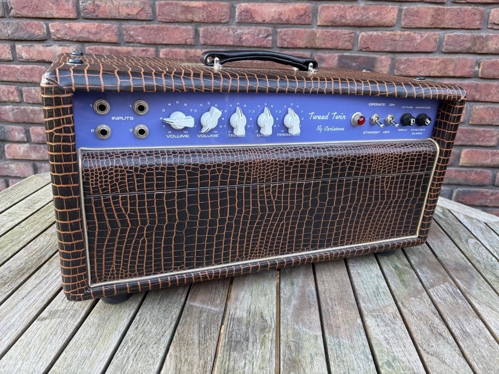 Tweed Twin by Ceriatone Custom, Ophalen, Zo goed als nieuw, Gitaar, Minder dan 50 watt