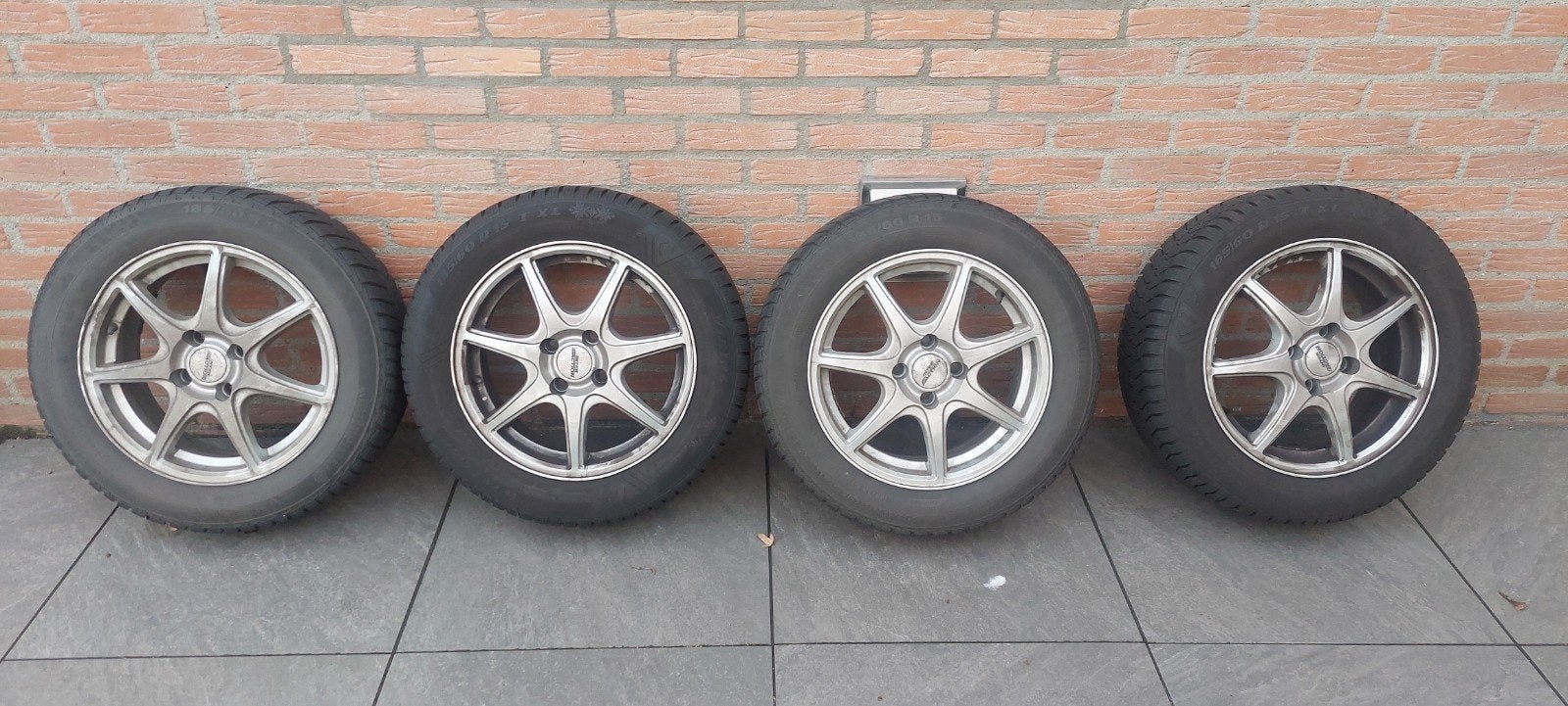 winterbanden met velg, Ophalen
