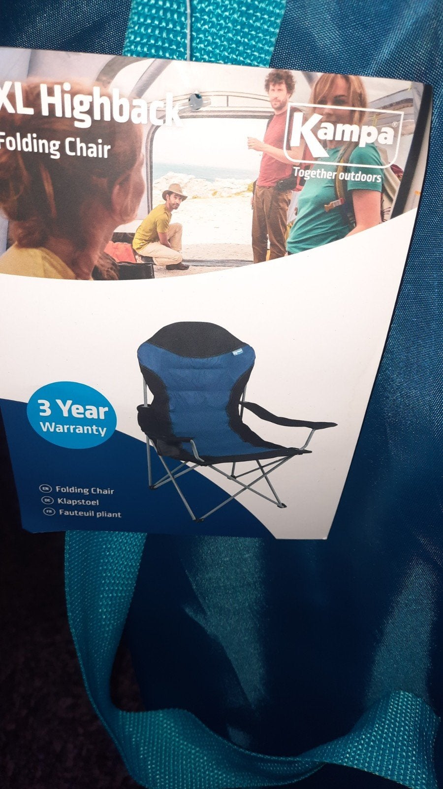 camping stoel te koop, Ophalen, Zo goed als nieuw, Campingstoel