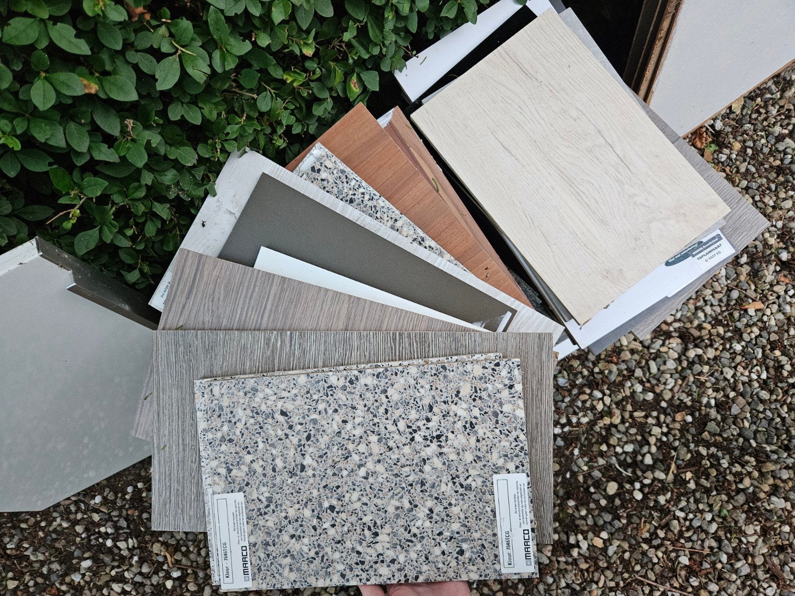 Diverse stalen - Vloer- en Wandtegels, Ophalen, Overige materialen, Gebruikt, Minder dan 20 cm