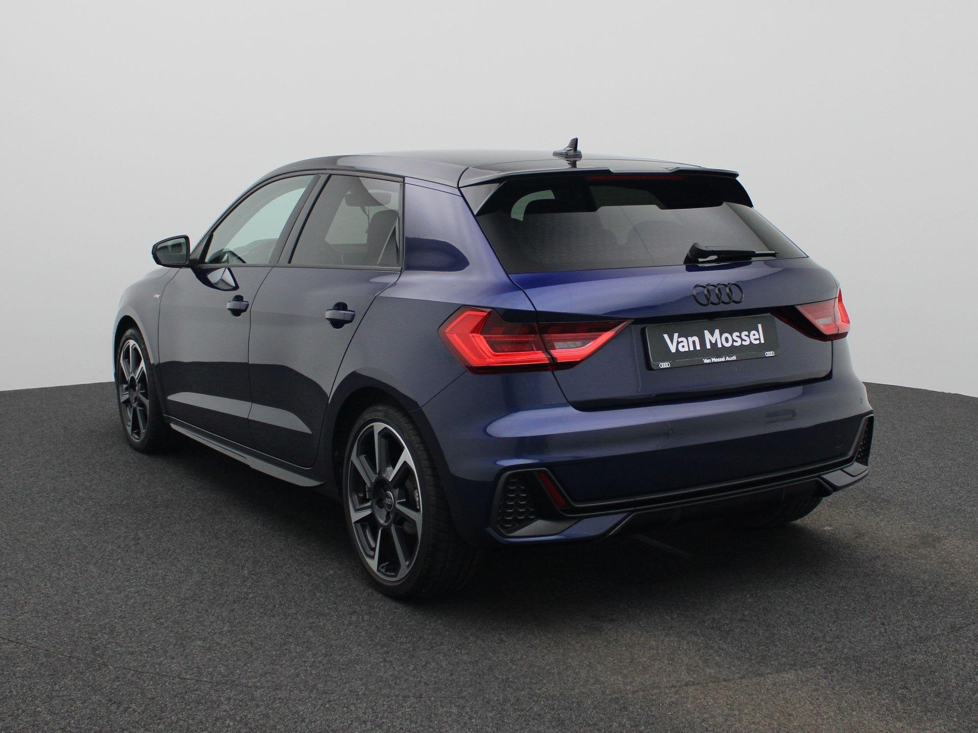 Audi A1 Sportback 30 TFSI S edition 116 PK | S-line | Automa, Auto's, Audi, Euro 6, Blauw, Bedrijf, 3 cilinders