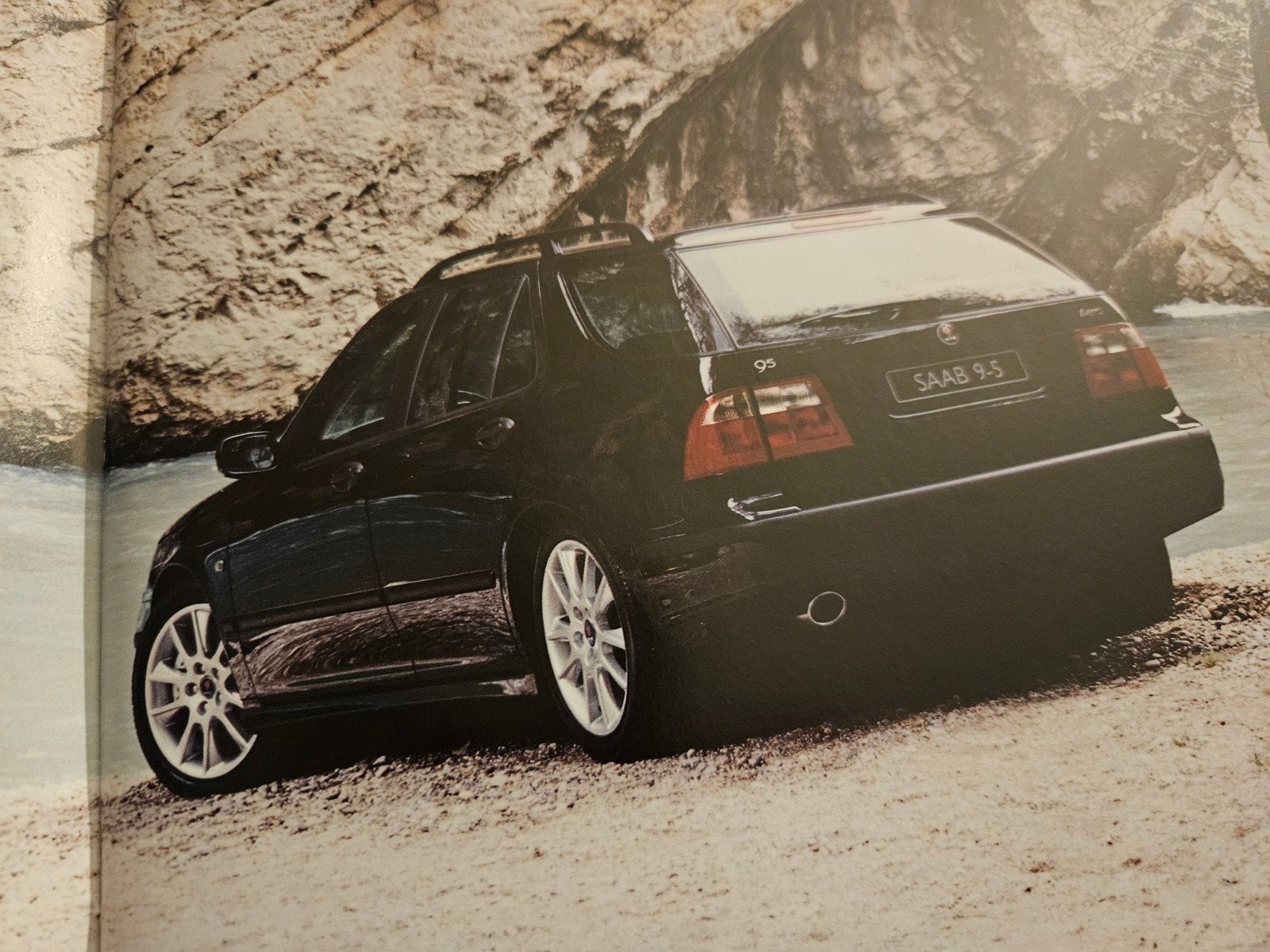 Brochure Saab 9-5 Estate 2002, Ophalen of Verzenden, Zo goed als nieuw, Overige merken