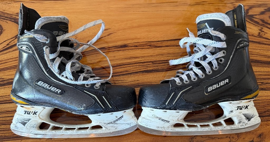IJshockeyschaatsen (Bauer Ice Hockey Skates), Ophalen, Gebruikt, Schaatsen
