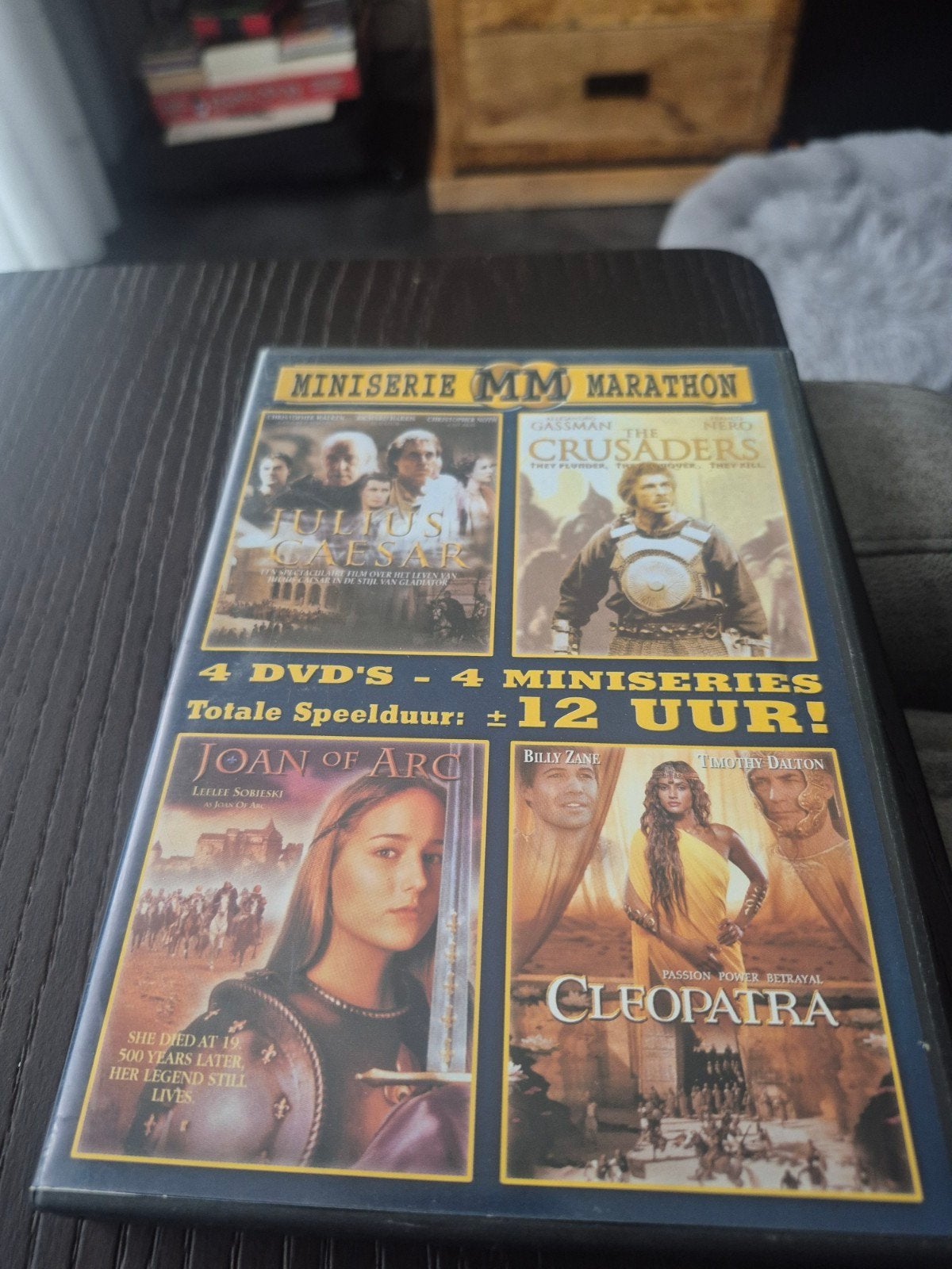 Miniserie MM Marathon: Julius Caesar, Joan of Arc, Cleopatra, Ophalen of Verzenden