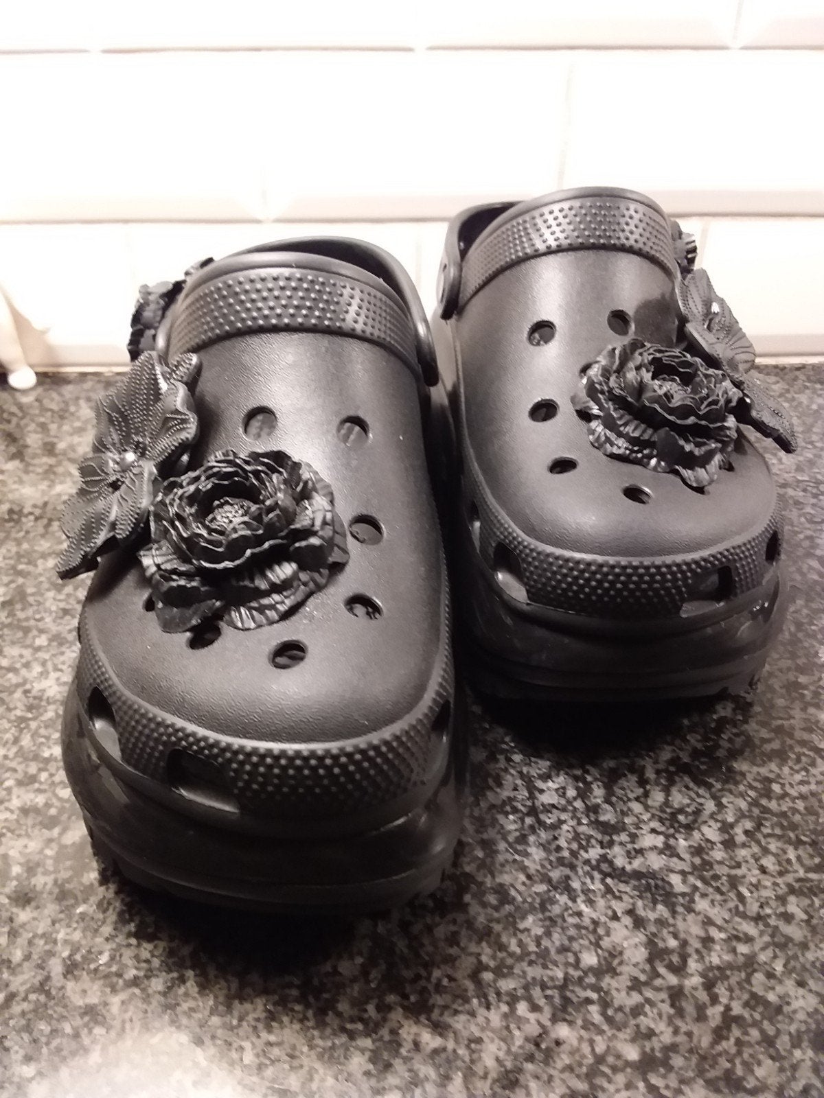 Crocs. Mega crush. Maat 37/38, Ophalen of Verzenden, Zo goed als nieuw, Sandalen of Muiltjes