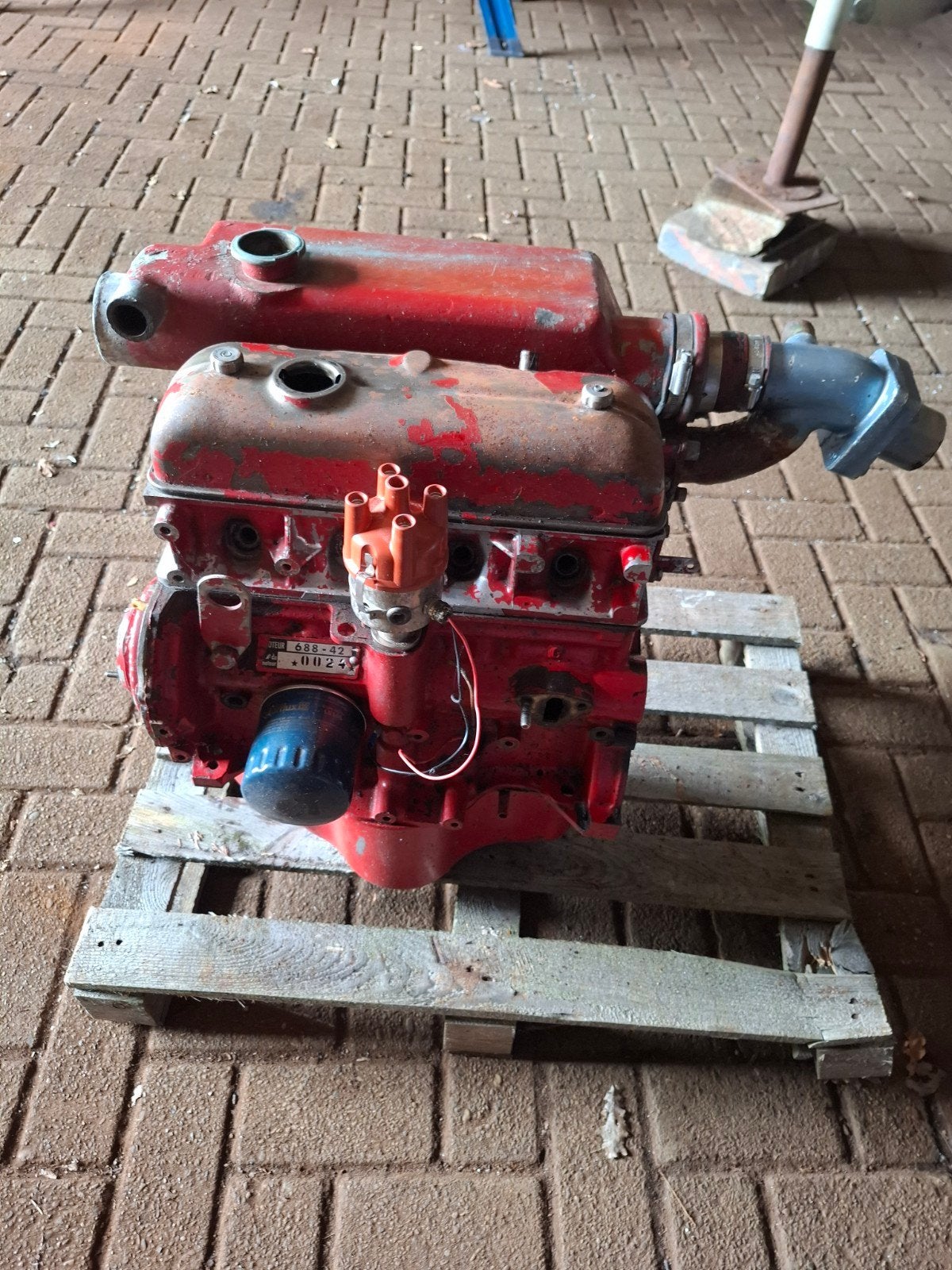 Renault DTN 40 Motor, Ophalen, Gebruikt, Benzinemotor, 1800 rpm of meer