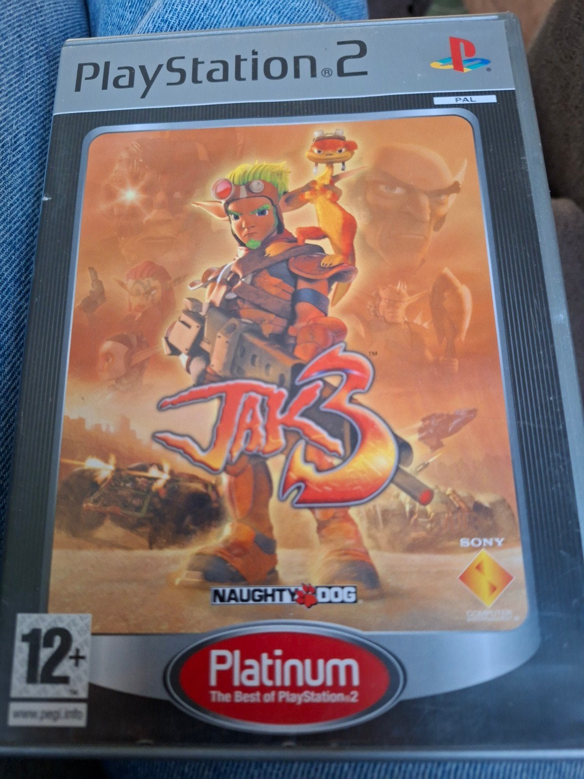 Jak 3 Platinum PlayStation 2 (PS2) - Actie Avontuur, Avontuur en Actie, Gebruikt, 1 speler, Ophalen of Verzenden