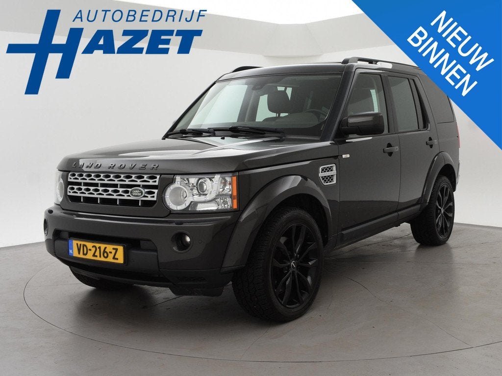 Land Rover Discovery 3.0 SDV6 256 PK HSE GRIJS KENTEKEN + SC, Auto's, Land Rover, Automaat, Euro 5, Gebruikt, 2993 cc