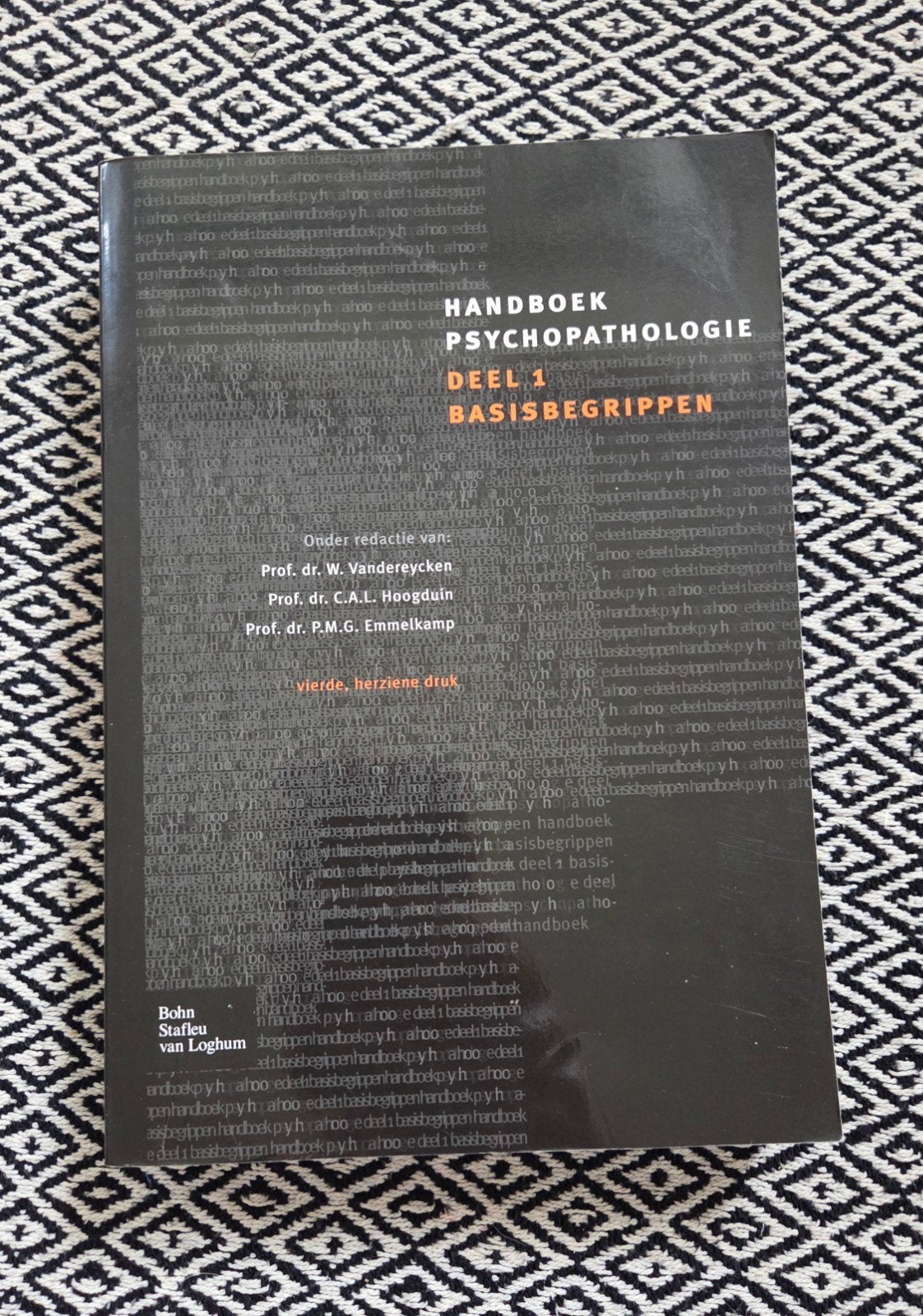 Handboek psychopathologie deel 1, Ophalen of Verzenden, HBO
