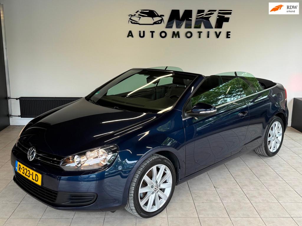 Volkswagen Golf Cabriolet 1.4 TSI Highline 2012 ECC/NAVI/PDC, Auto's, Volkswagen, Voorwielaandrijving, Euro 5, Gebruikt, Electronic Stability Program (ESP)