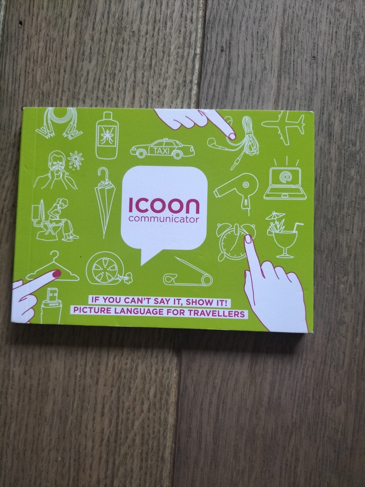 Icoon communicatie boek, Ophalen of Verzenden, Zo goed als nieuw