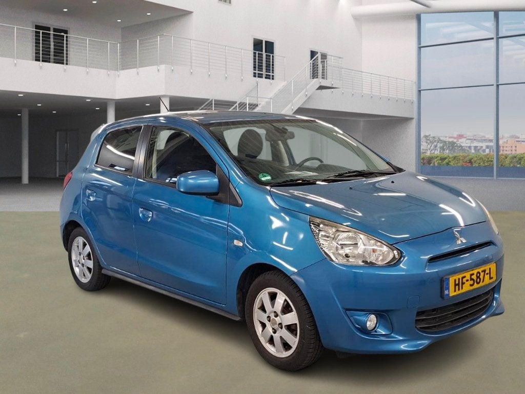 Mitsubishi Space Star 1.0 Bright/ ZUINIG/ LAAG KM, Auto's, Voorwielaandrijving, Start-stop-systeem, Gebruikt, Euro 6